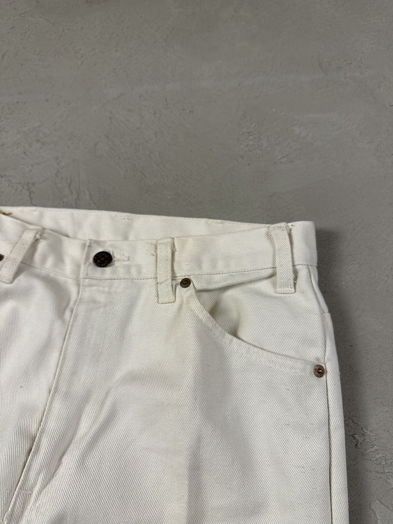 Levi's 70s Levi's Flaired Denim Jeans Pants Rare Size US 33 - 5 Thumbnail