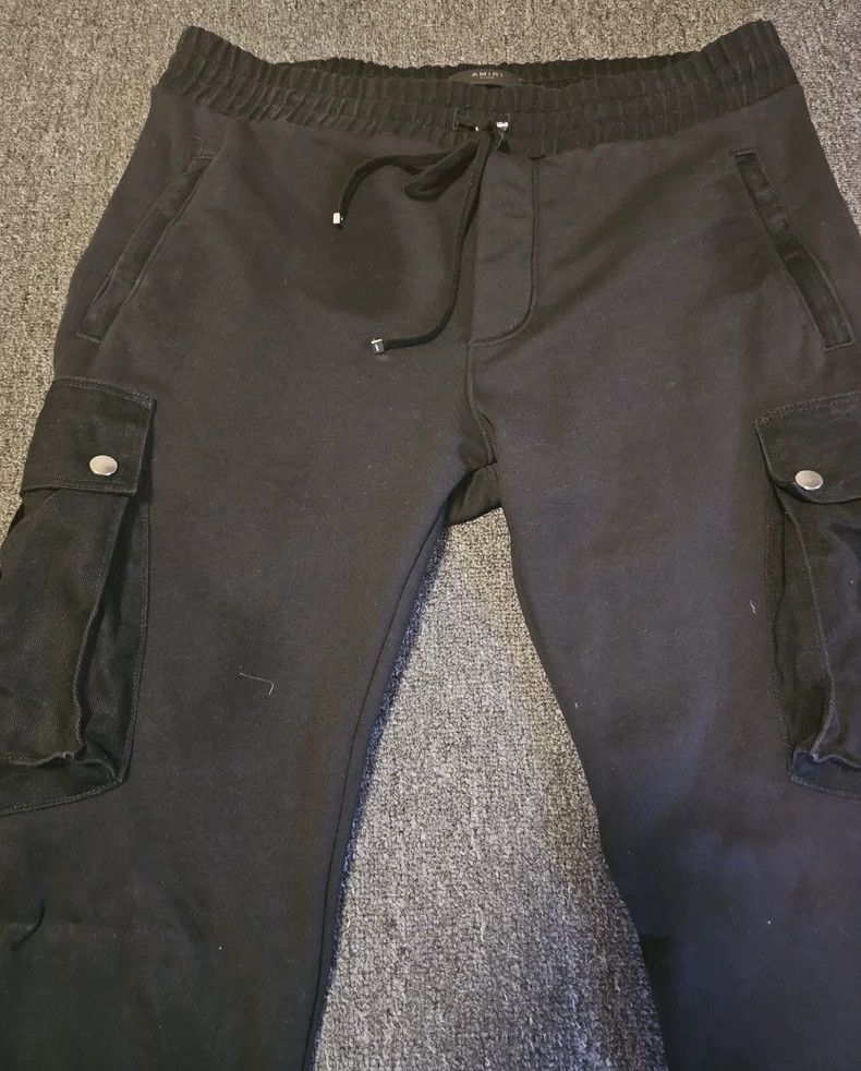 Amiri size XL cargo sweatpants