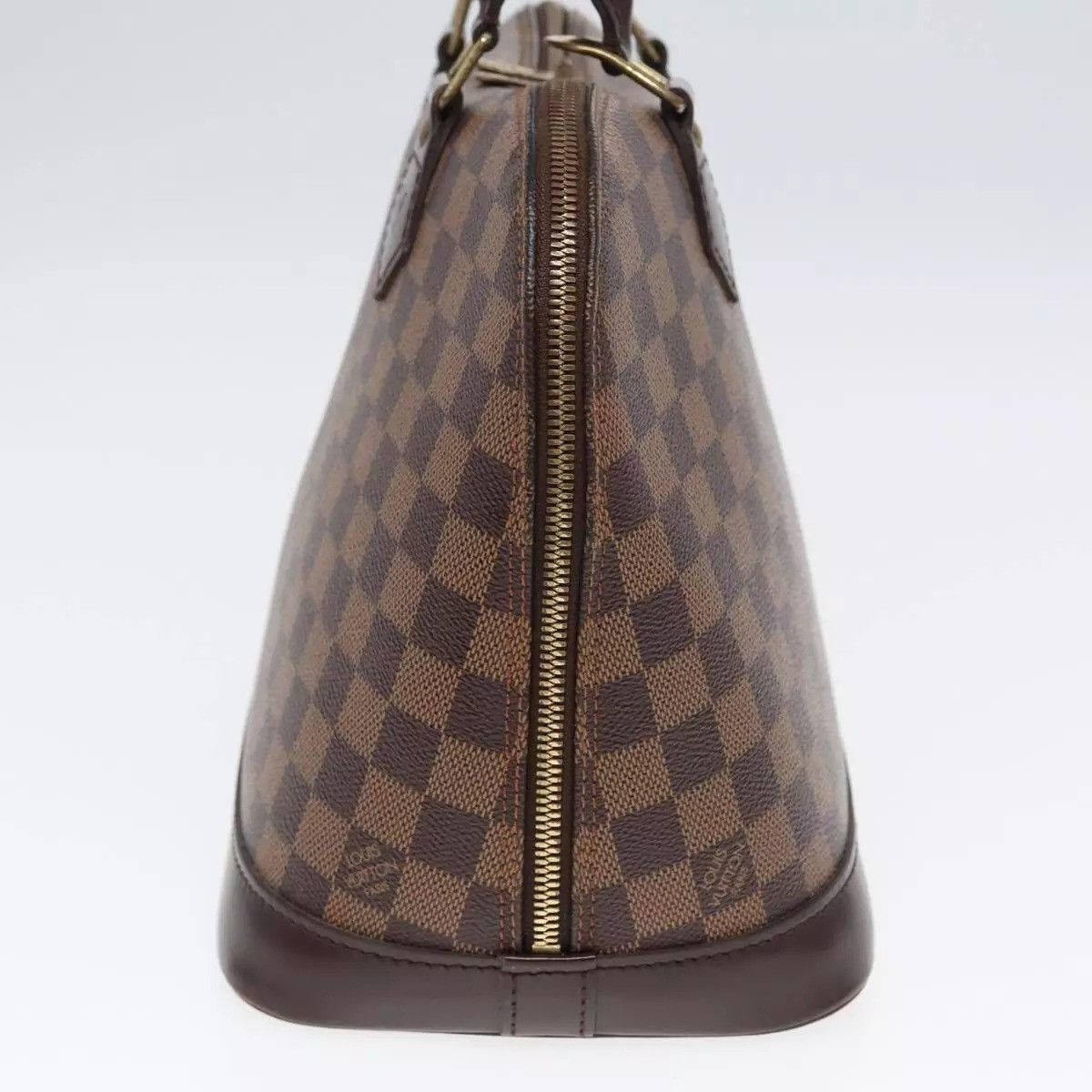 Louis Vuitton LOUIS VUITTON Damier Ebene Alma Hand Bag Size ONE SIZE - 13 Thumbnail
