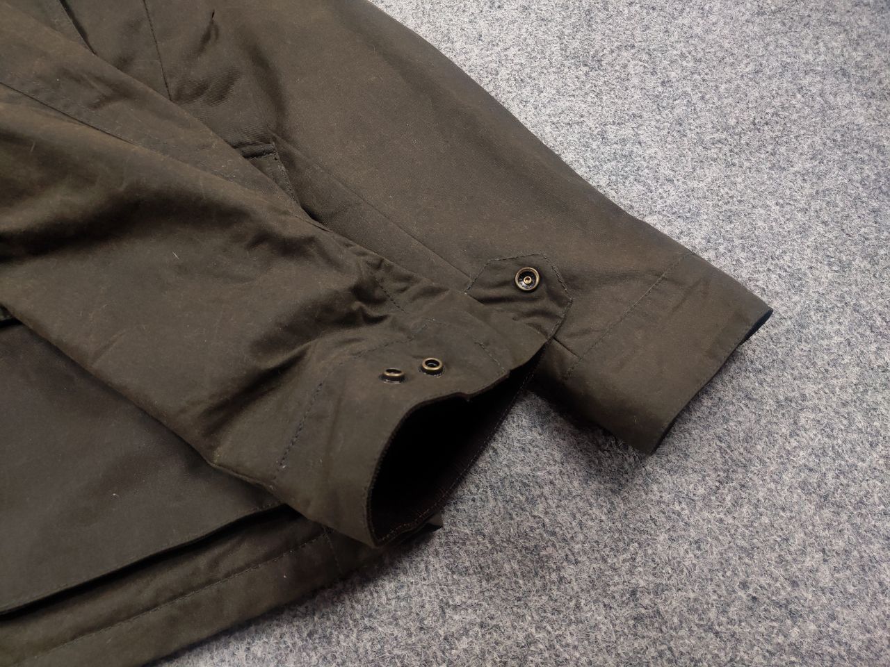 Vintage Vintage England The British Millerain Wax Jacket Barbour Size US S / EU 44-46 / 1 - 8 Thumbnail