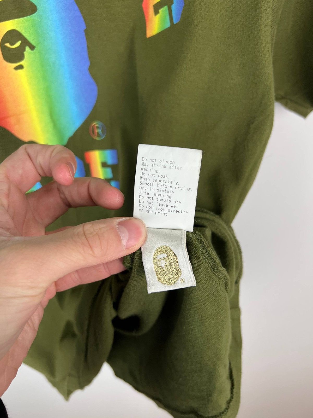 Bape A Bathing Ape Classics streetwear t-shirts size M Size US M / EU 48-50 / 2 - 7 Thumbnail