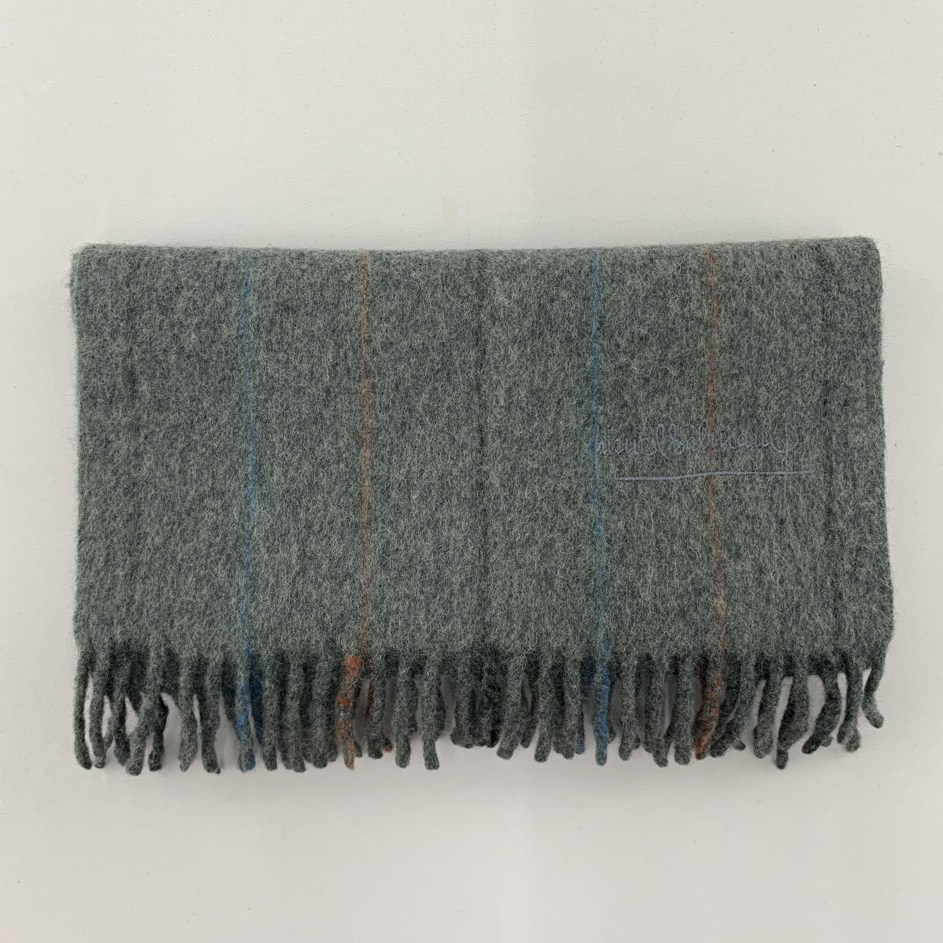 Pierre Balmain Pierre Balmain Scarf Wool Muffler Neck Wrap BL5068 Size ONE SIZE - 3 Thumbnail