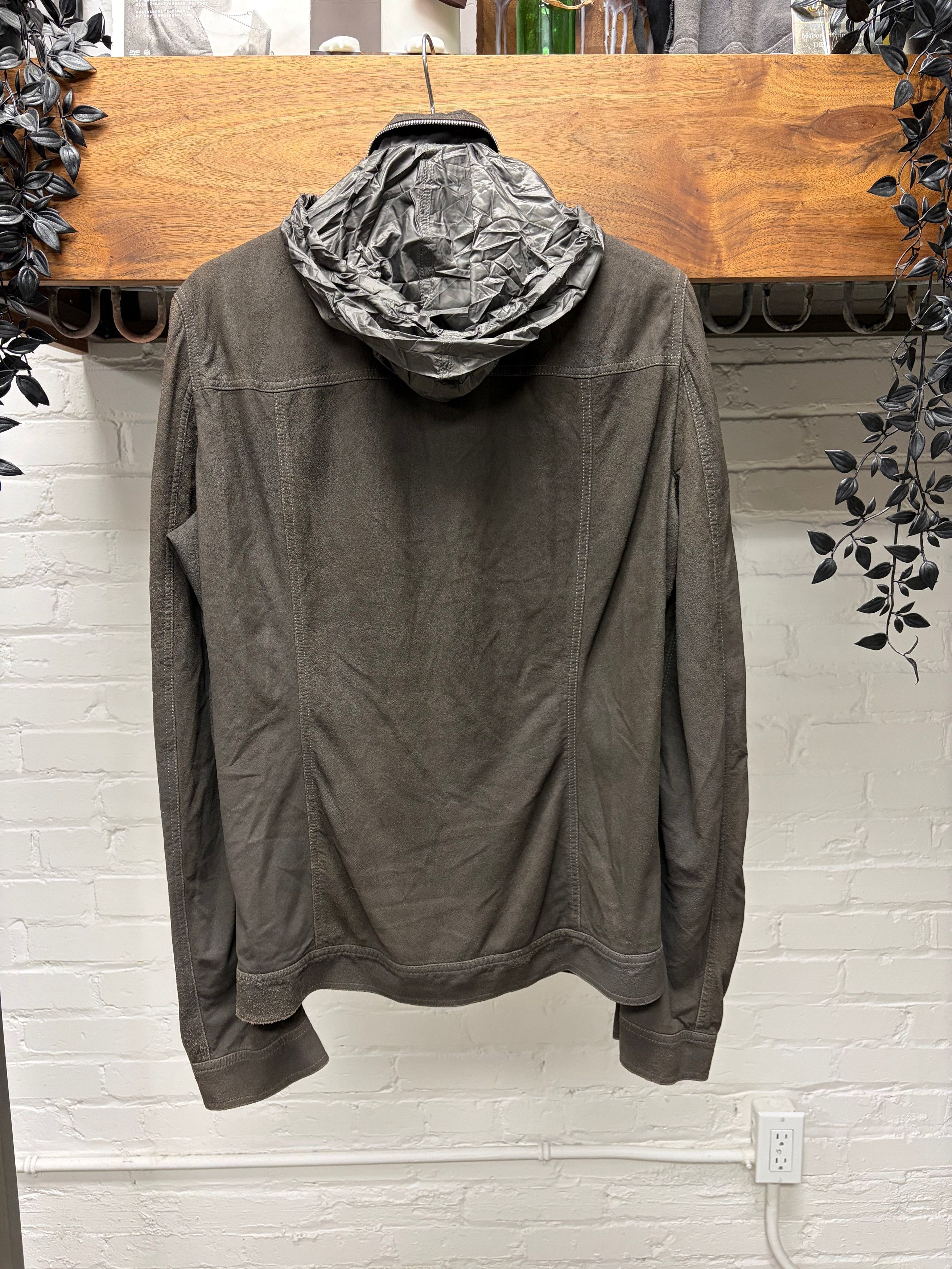 Rick Owens SS2015 'Faun' Blistered Lambskin Military Jacket Size US L / EU 52-54 / 3 - 5 Thumbnail
