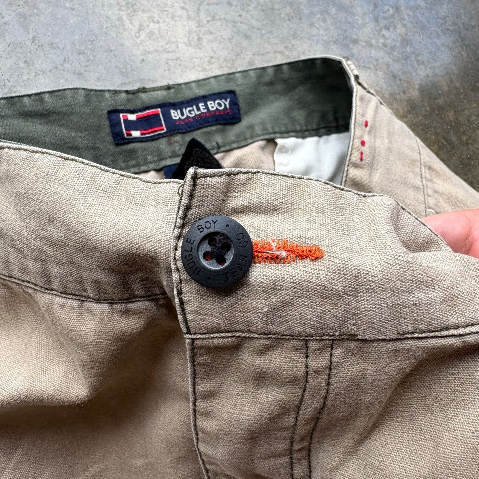 Bugle Boy Crazy Vintage Bugle Boy Military Style Baggy Trousers Size US 42 / EU 58 - 5 Thumbnail
