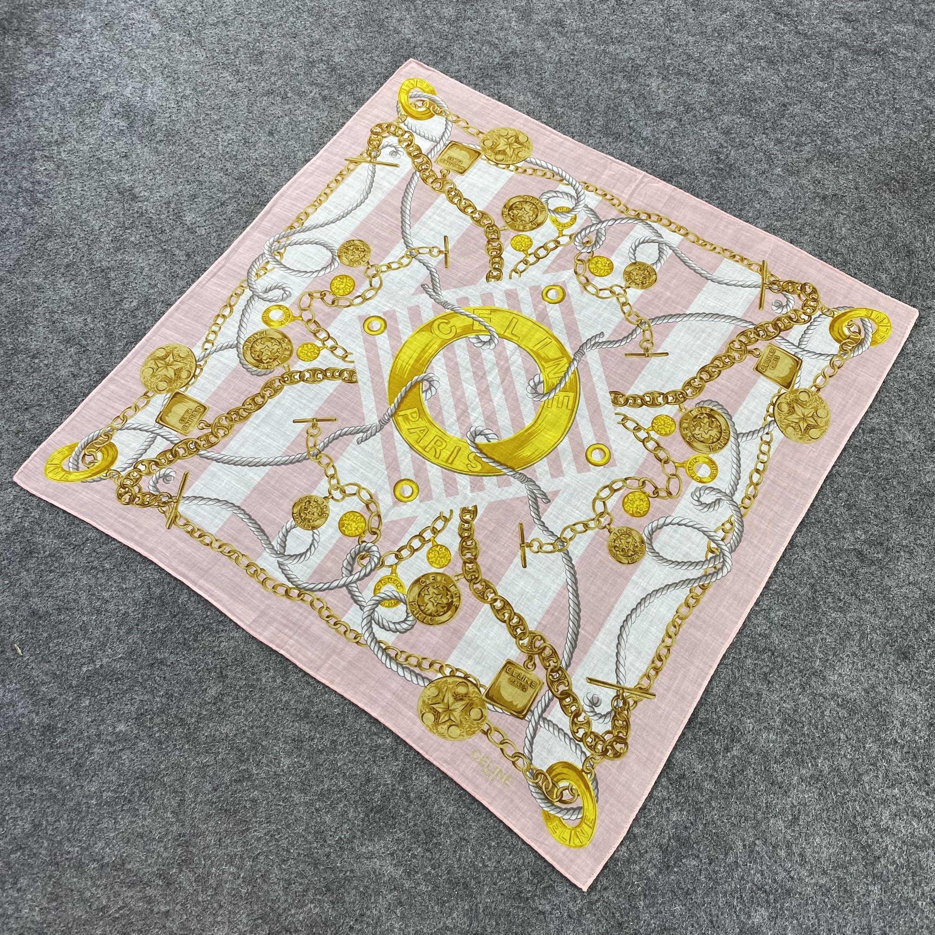 Celine Celine Handkerchief / Bandana / Neckerchief-B1292 Size ONE SIZE - 4 Thumbnail