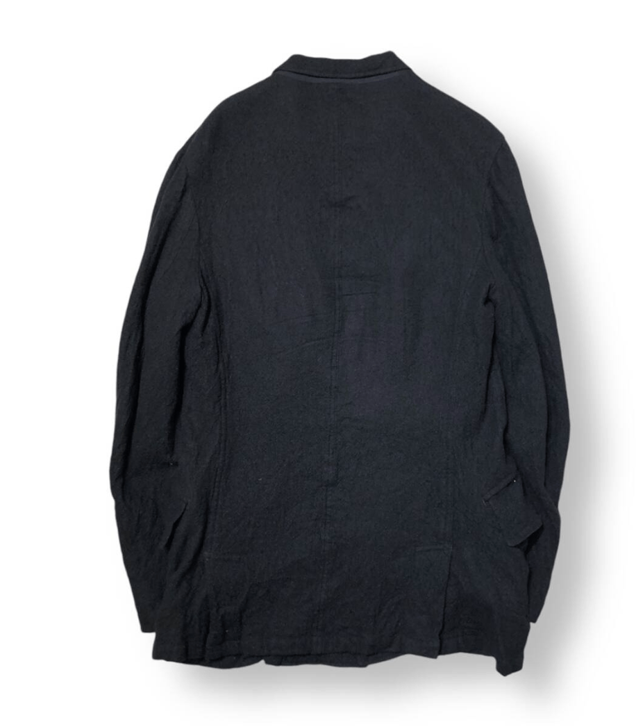 Yohji Yamamoto Yohji Yamamoto Pour Homme - Herringbone 6P Military Jacket Size US L / EU 52-54 / 3 - 2 Thumbnail