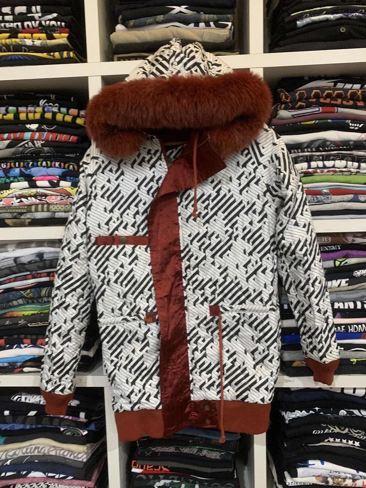 Japanese Brand Swagger Fur Hoodie Jacket Size US M / EU 48-50 / 2 - 17 Thumbnail