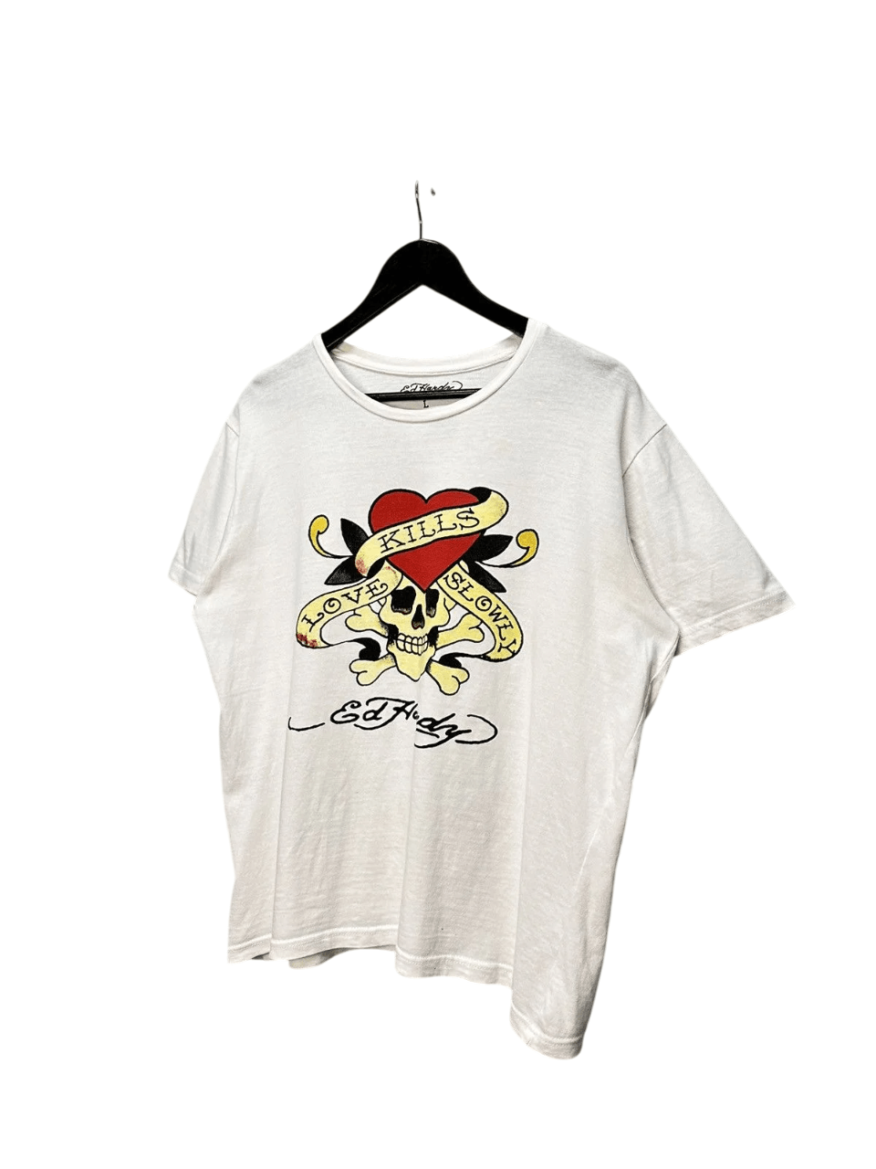 Ed Hardy 👉 Ed Hardy T-Shirt mens Crazy Affliction Vintage Audiger Size US L / EU 52-54 / 3 - 4 Thumbnail