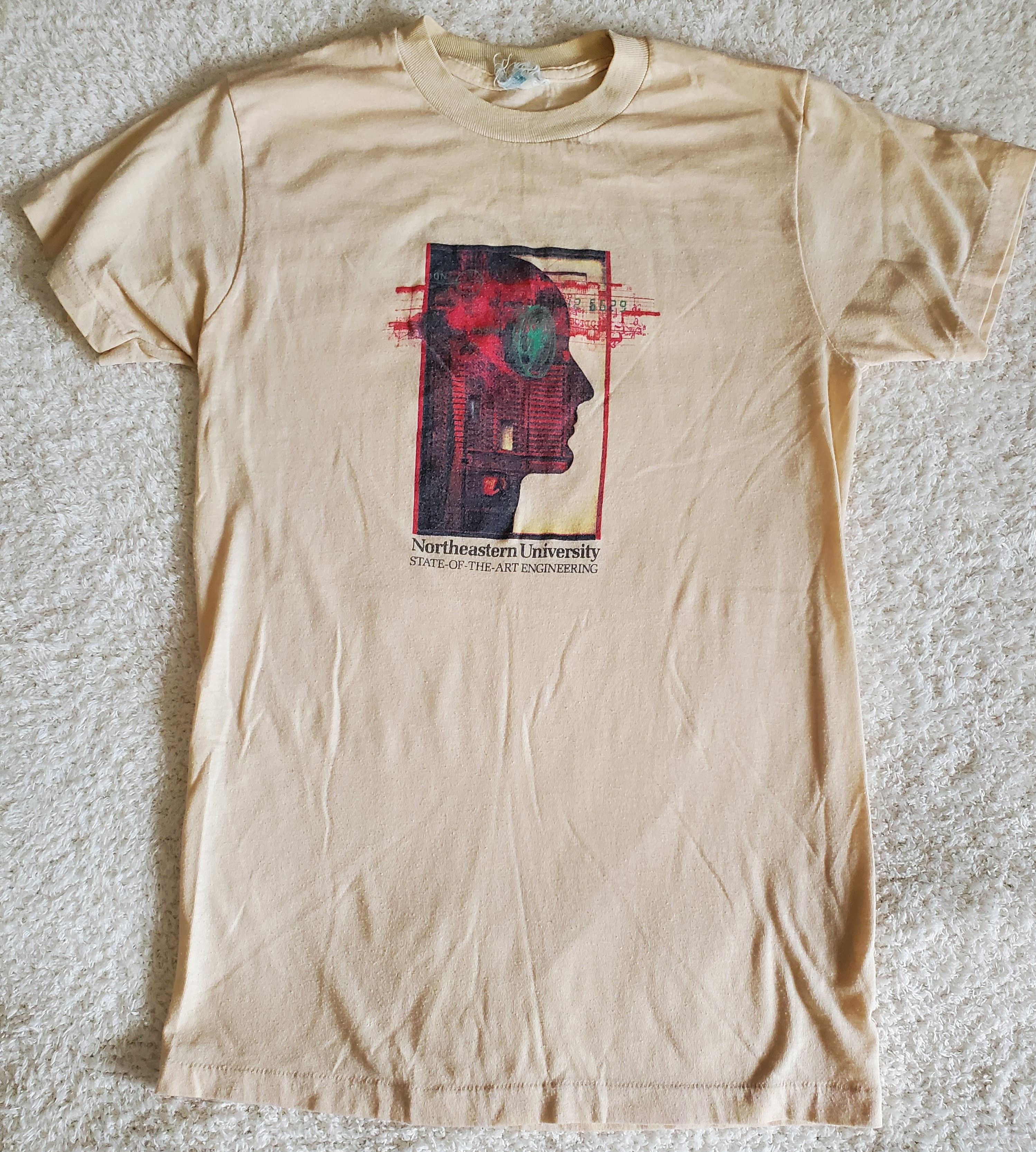 Vintage 80s technology northeastern university bay area vintage Size US M / EU 48-50 / 2 - 1 Thumbnail
