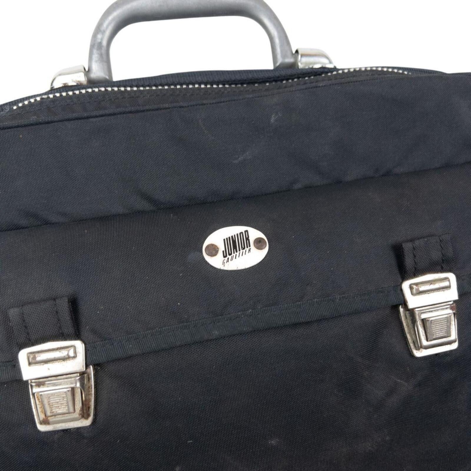 Jean Paul Gaultier Vintage 80s Gaultier JUNIOR Briefcase Bag Size ONE SIZE - 6 Thumbnail