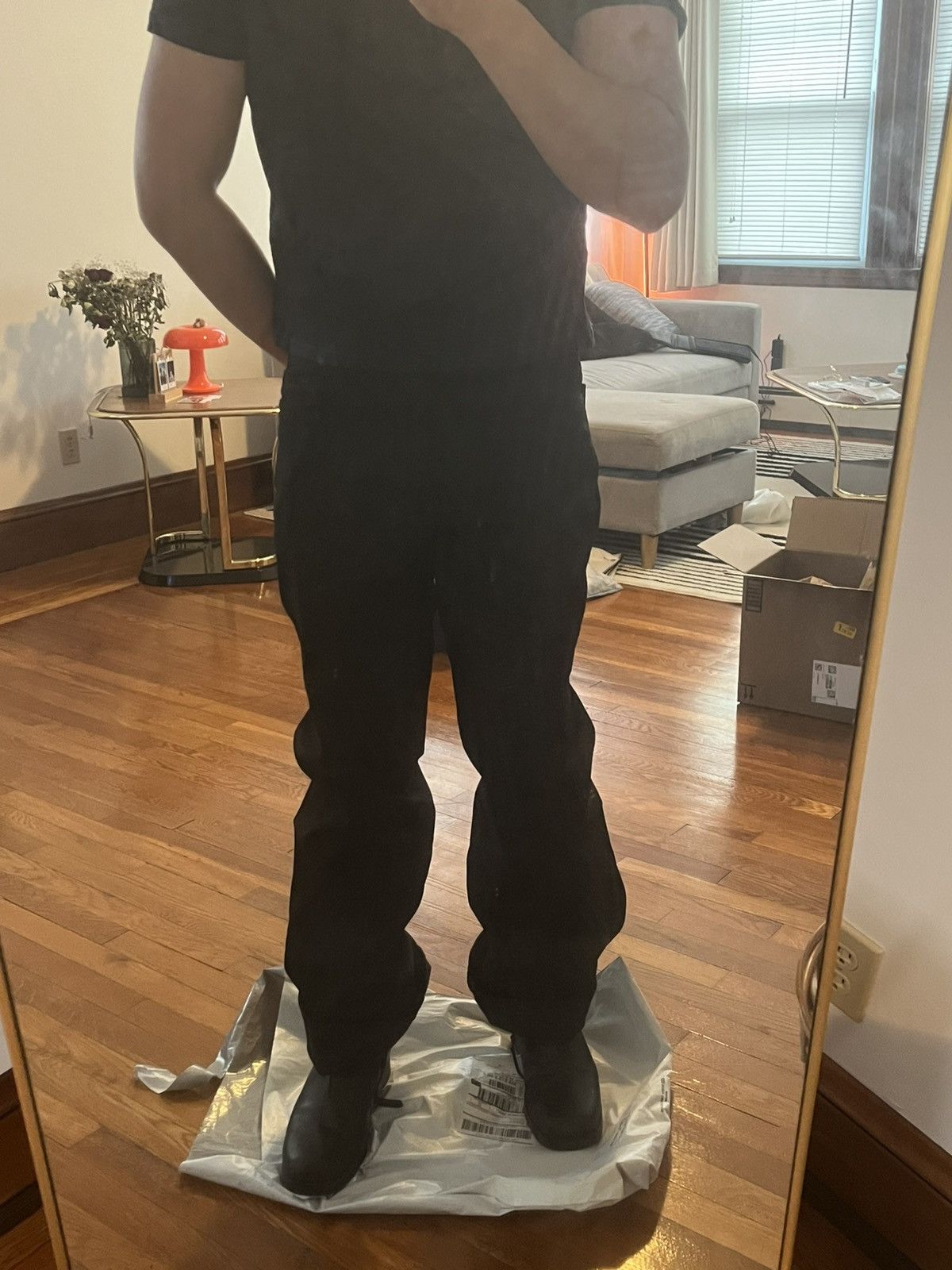 K-Two Studios K-Two Studios 14.5oz Black Bootcut Selvedge Heavy Denim Size US 32 / EU 48 - 5 Thumbnail