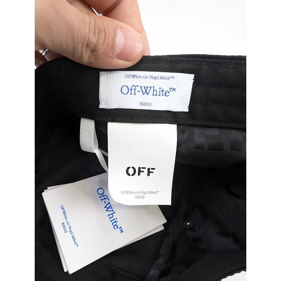Off-White o1rshd1 Size: M / Jacq Baseball Hat / Cap in Black Size ONE SIZE - 18 Thumbnail