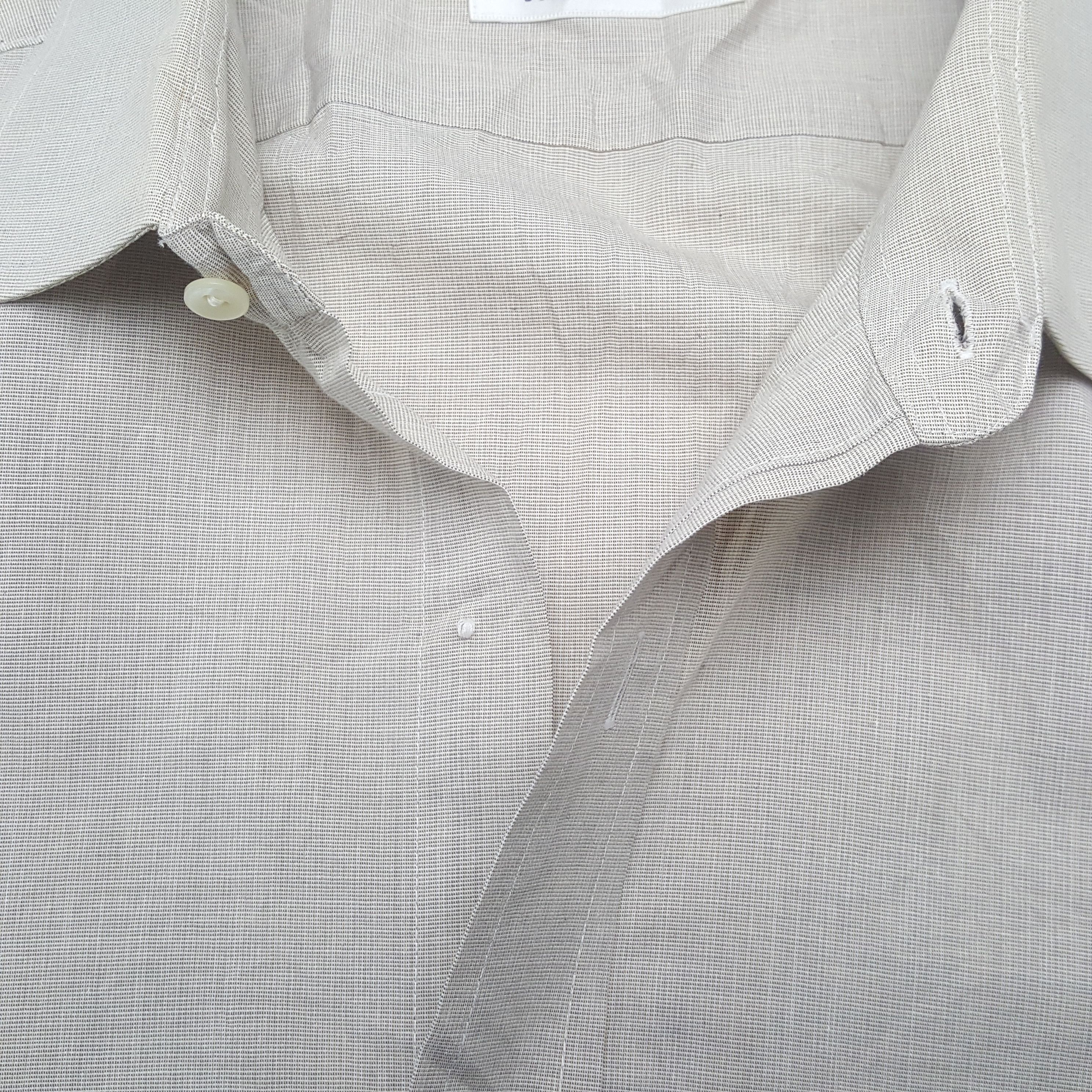 Issey Miyake Issey Miyake Japanese Designer Shirt C294N74 Size US L / EU 52-54 / 3 - 7 Thumbnail