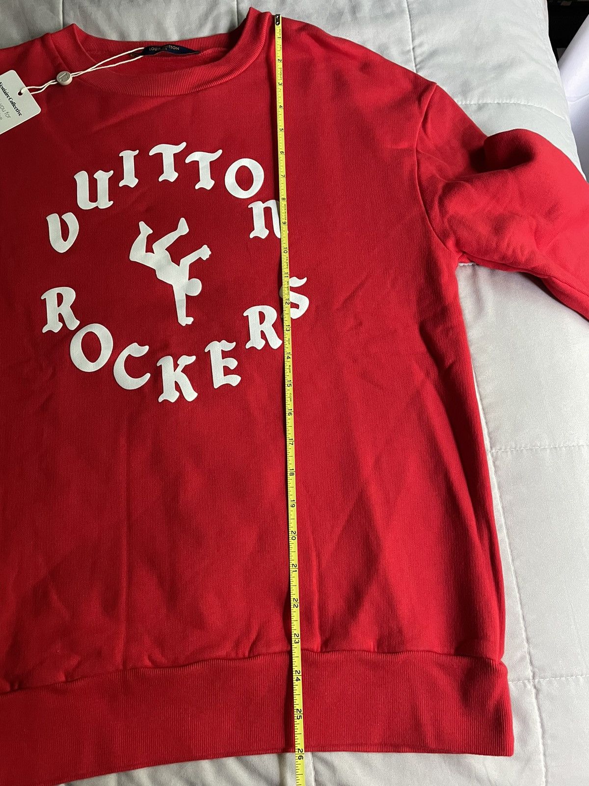 Louis Vuitton Louis Vuitton Amen Break Vuitton Rockers Red Crewneck Size US M / EU 48-50 / 2 - 7 Thumbnail