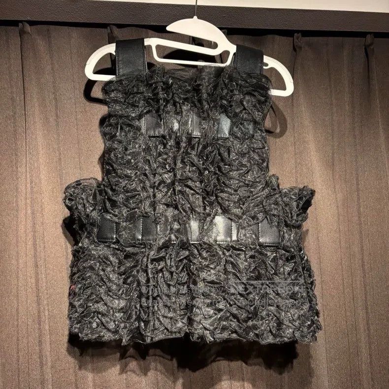 Comme des Garcons Comme Des Garcons Black vintage gauze vest top Size XS / US 0-2 / IT 36-38 - 1 Thumbnail