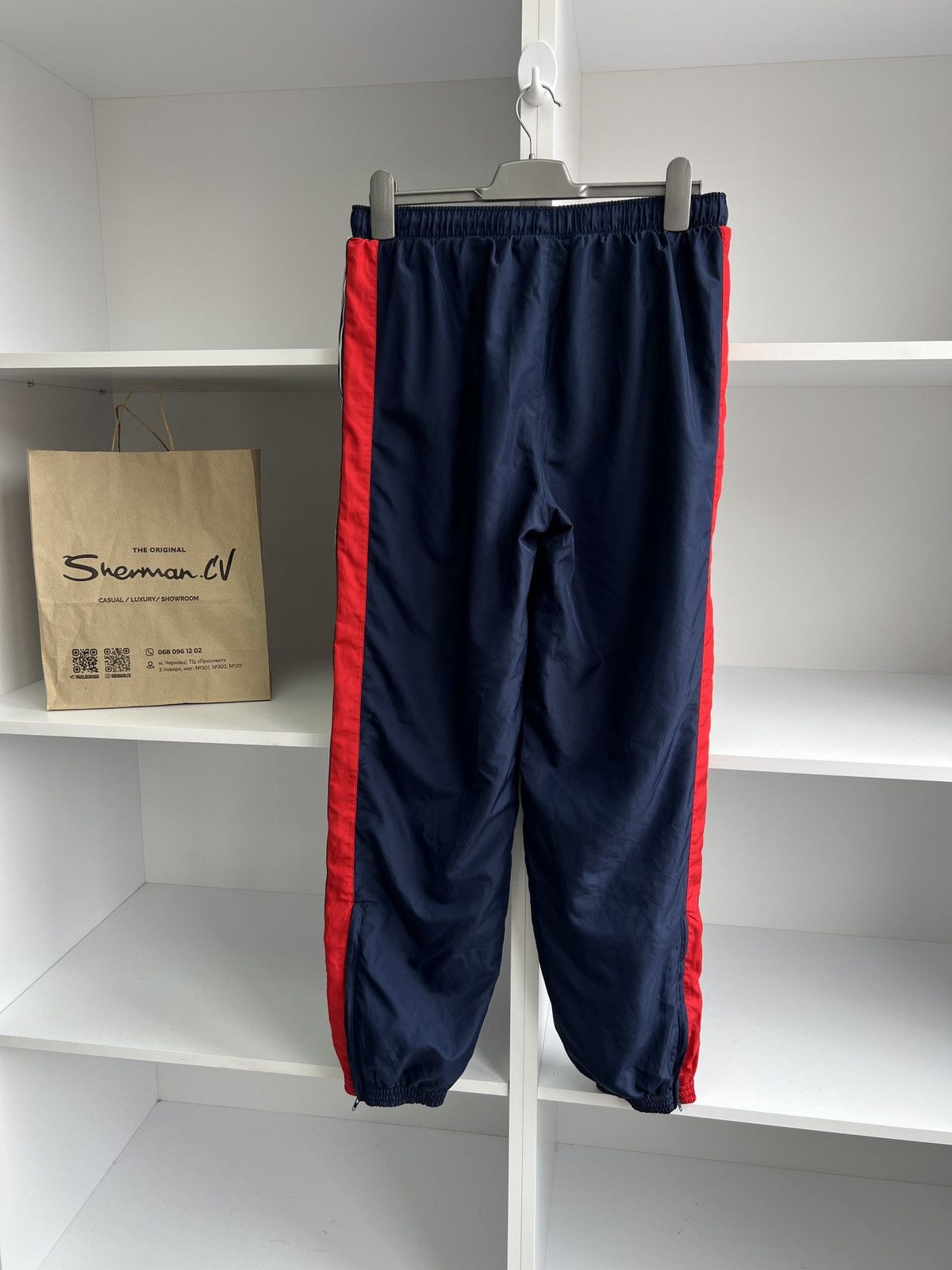 Umbro × Vintage Vintage Umbro nylon pants with lampas Size US 37 - 8 Thumbnail