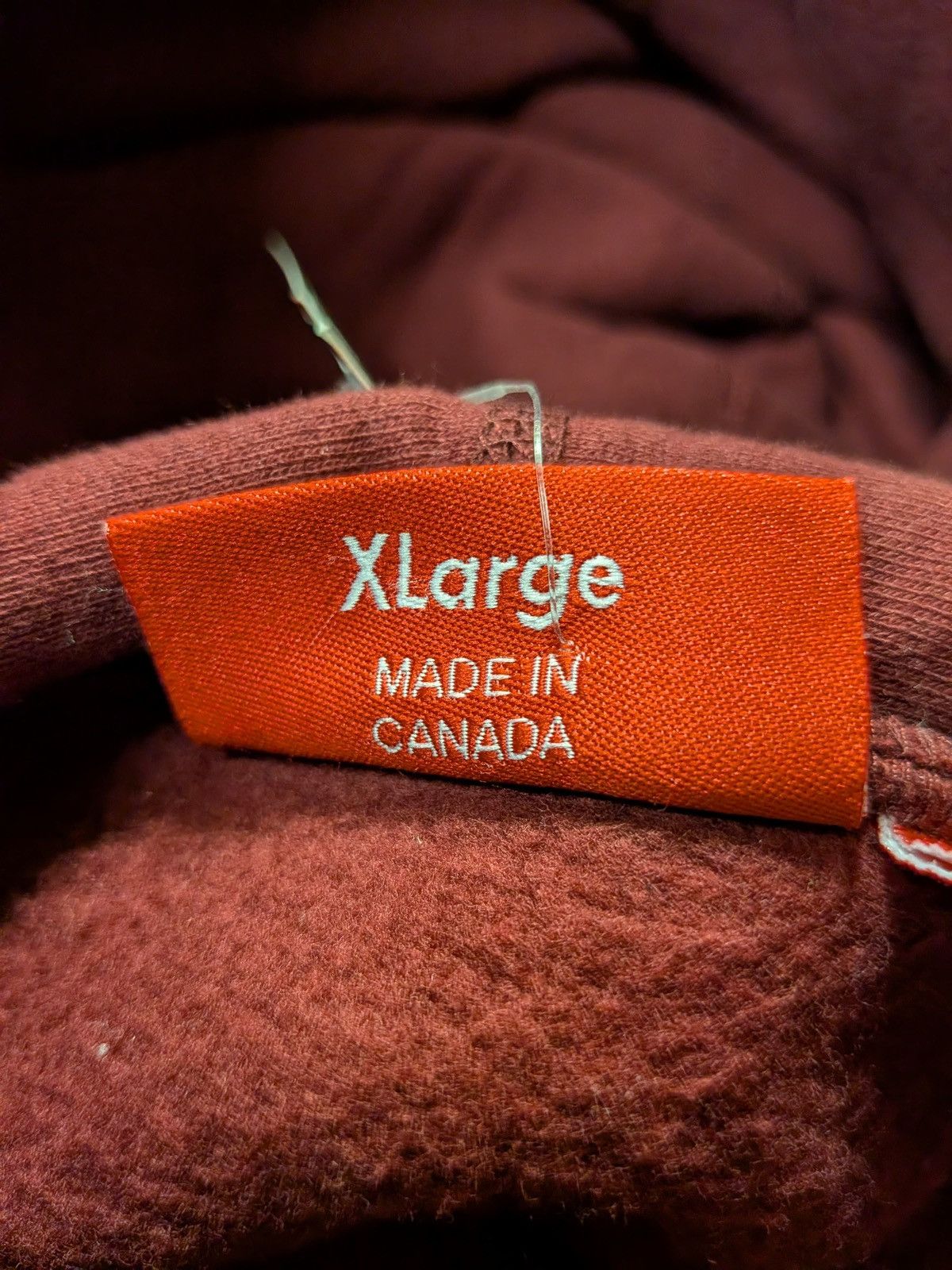 Supreme FW11 Supreme Box Logo Pullover Hooded Sweatshirt Burgundy XL Size US XL / EU 56 / 4 - 8 Thumbnail