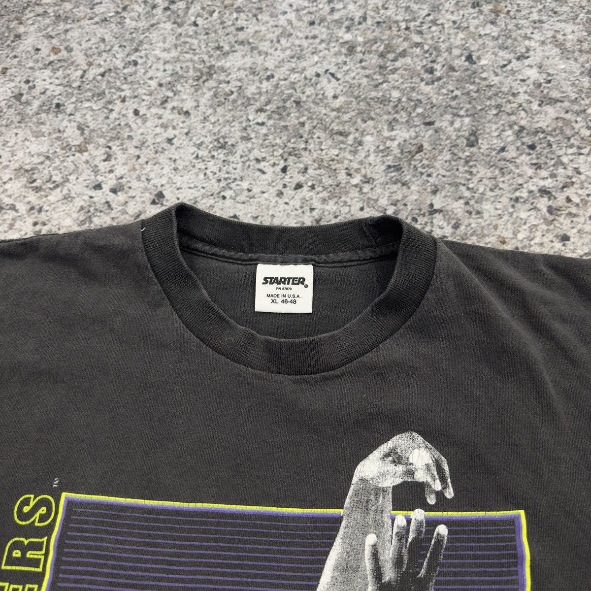 Vintage 90s Magic Johnson Starter Faded Thrashed Tank Top Tee Size US XL / EU 56 / 4 - 4 Thumbnail