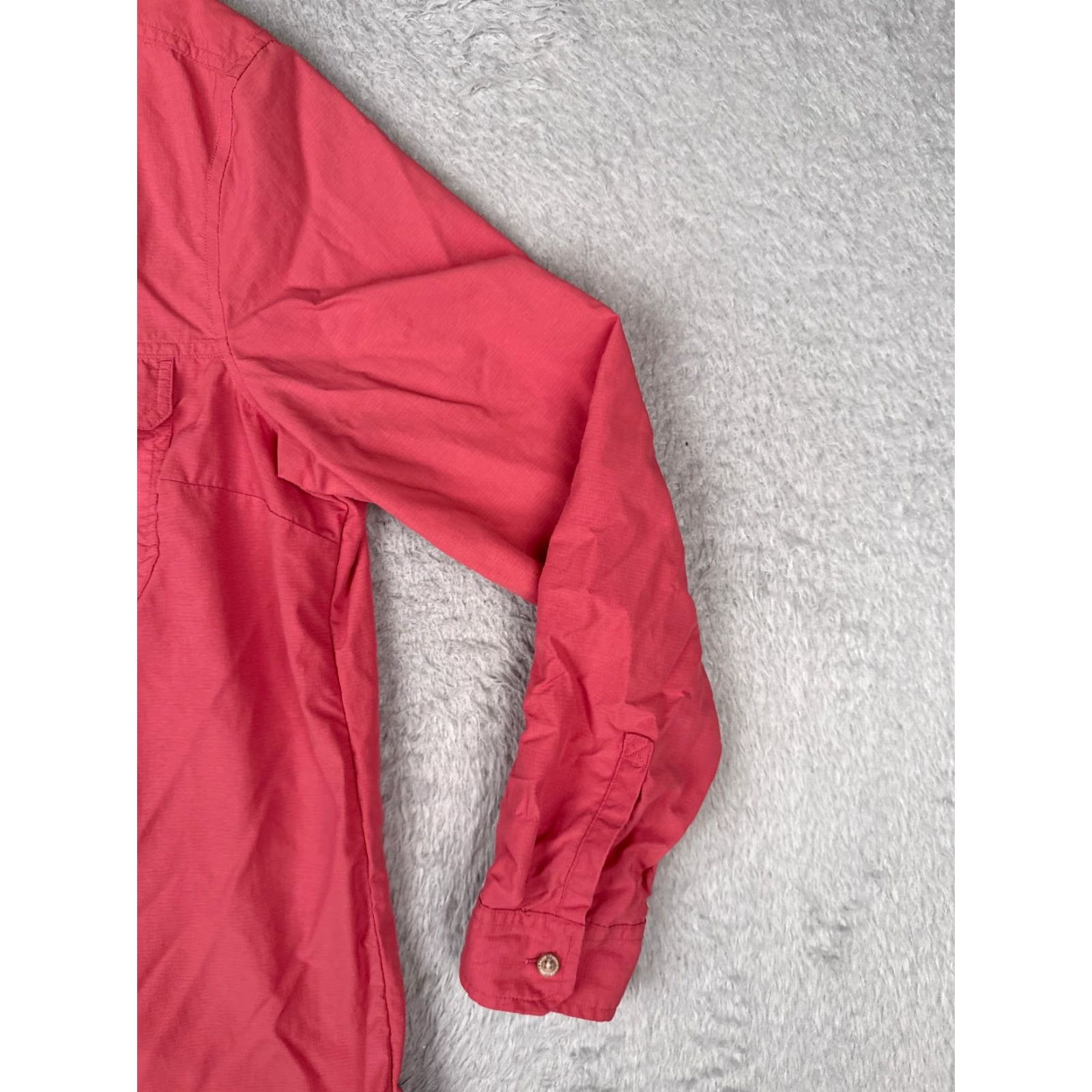 Eddie Bauer Eddie Bauer Shirt Women Large Tall Pink Button Up Vented Fish Angler Long Sleeve Size L / US 10 / IT 46 - 2 Thumbnail