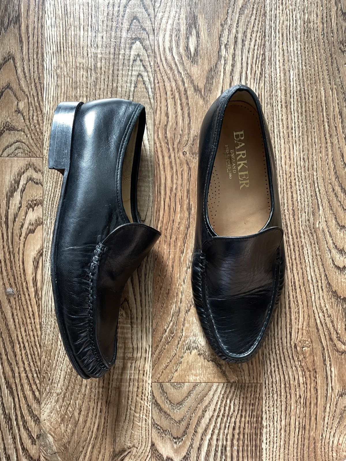Barker Barker men’s leather loafers shoes size UK 7 Size US 8.5 / EU 41-42 - 1 Thumbnail