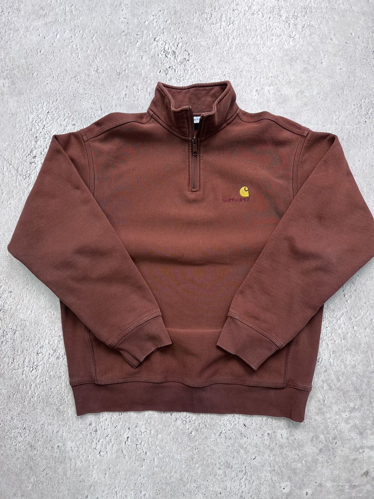 Carhartt × Vintage Sweatshirt Carhartt Streetwear Vintage 90s SUN FADED Size US M / EU 48-50 / 2 - 8 Thumbnail