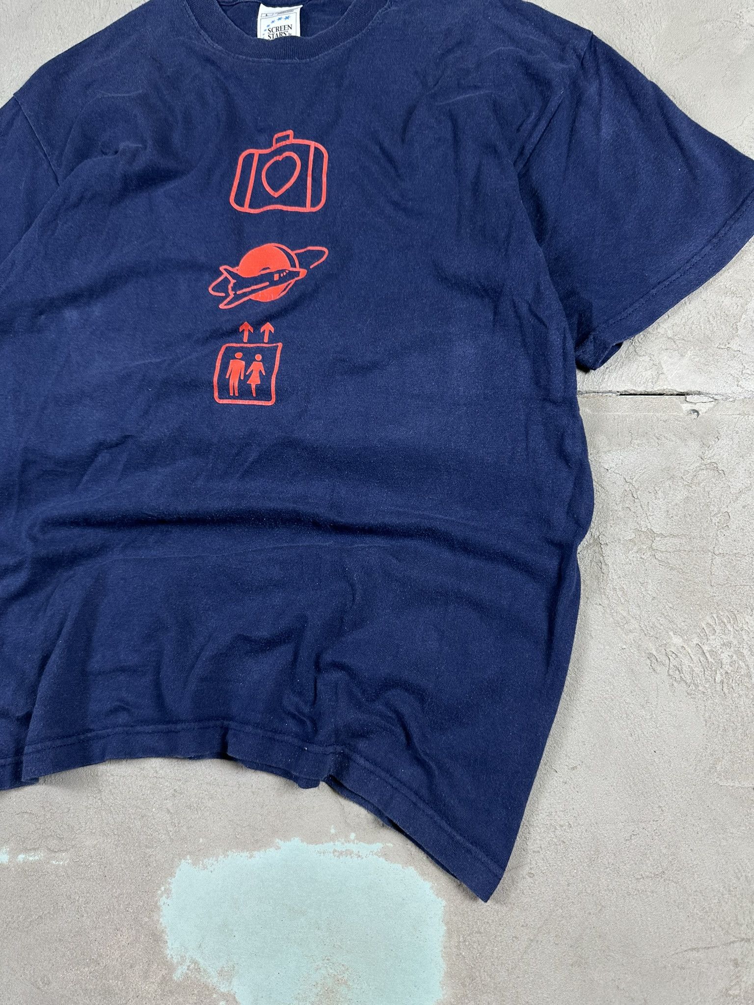 Band Tees × Vintage 2001 U2 Elevation Tour Rock Band Promo T-shirt Size US L / EU 52-54 / 3 - 6 Thumbnail