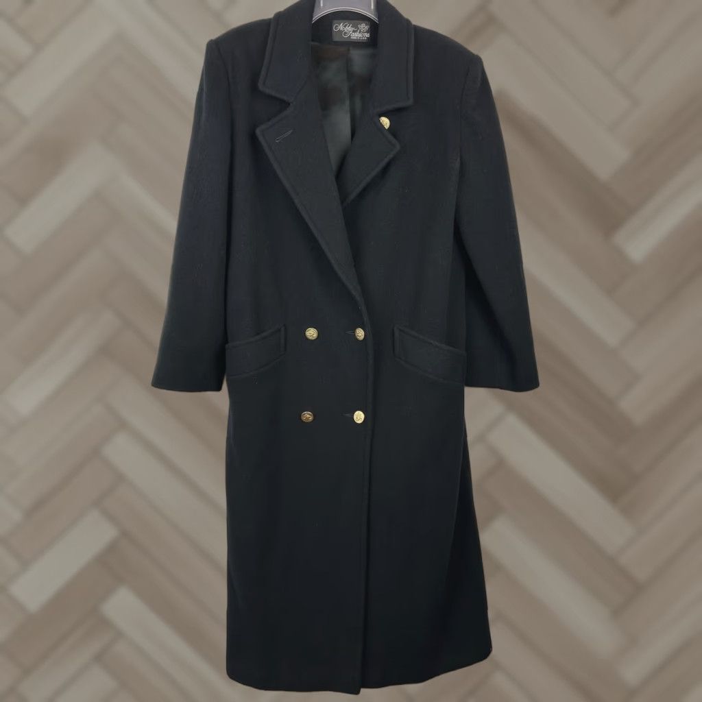 Prada × Vintage Prada coat women black gray wool 40 | Grailed