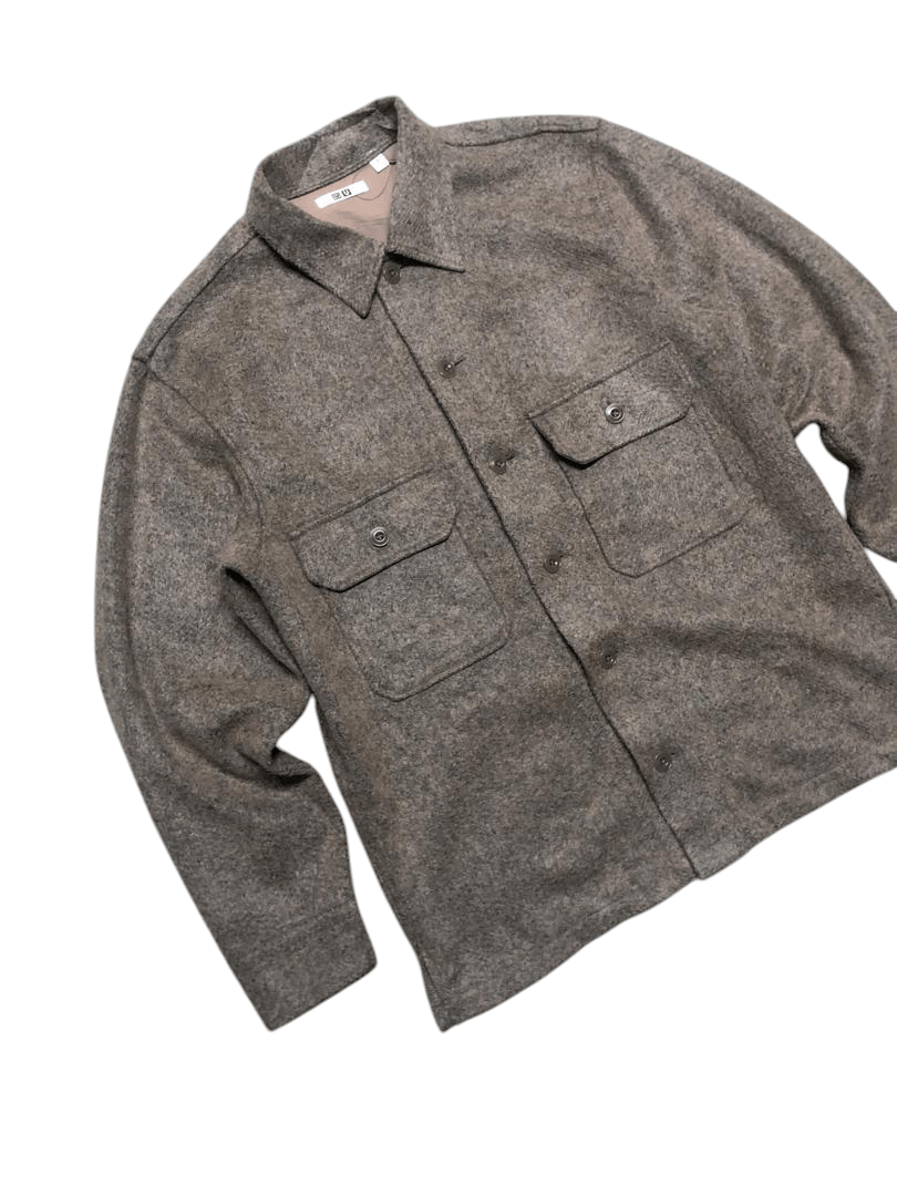 Lemaire × Uniqlo Christopher Lemaire x Uniqlo Wool Shirt Jacket Button Down Size US M / EU 48-50 / 2 - 6 Thumbnail