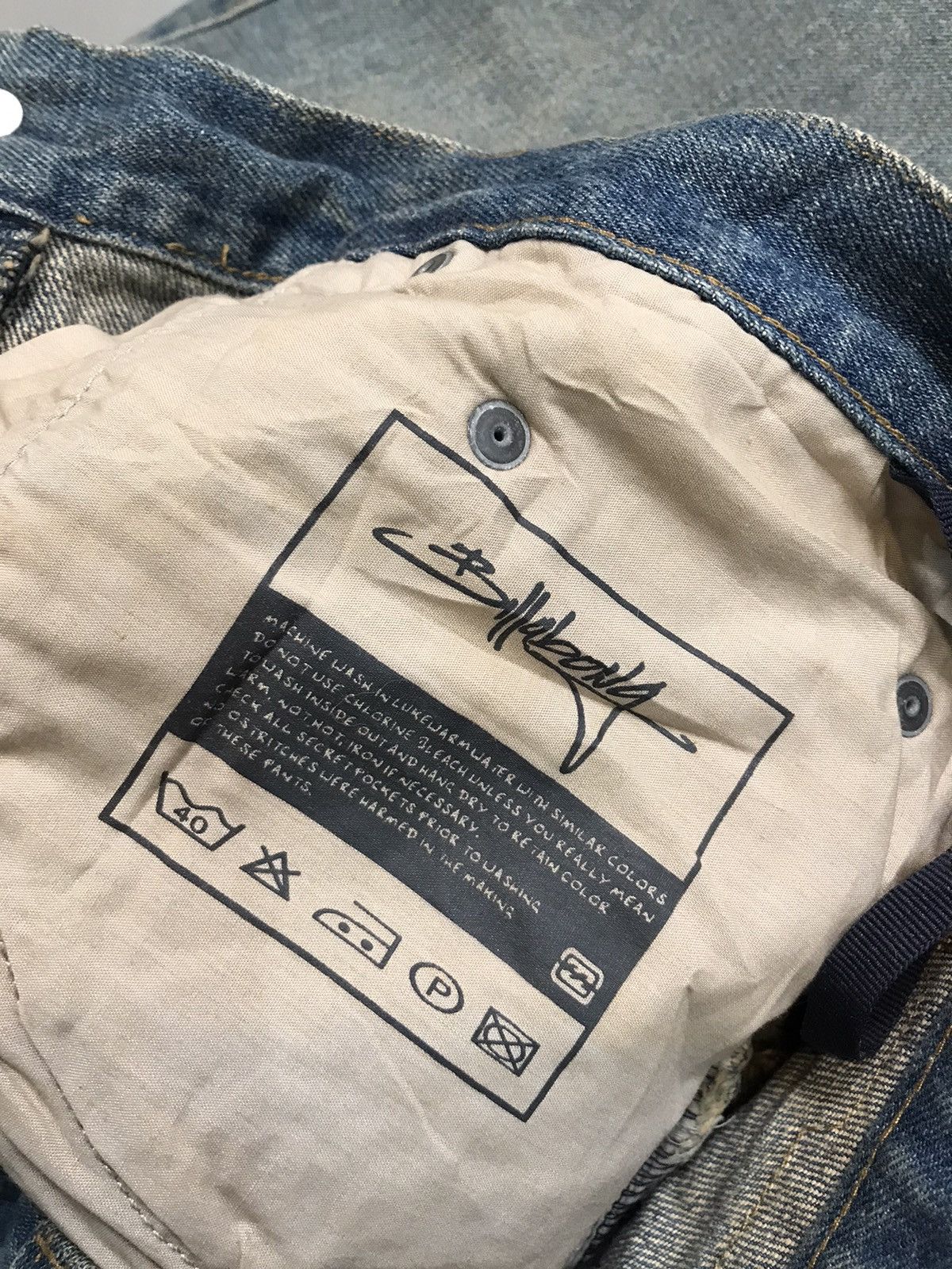 Billabong × Vintage Vintage billabong big pocket baggy denim Size US 36 / EU 52 - 6 Thumbnail