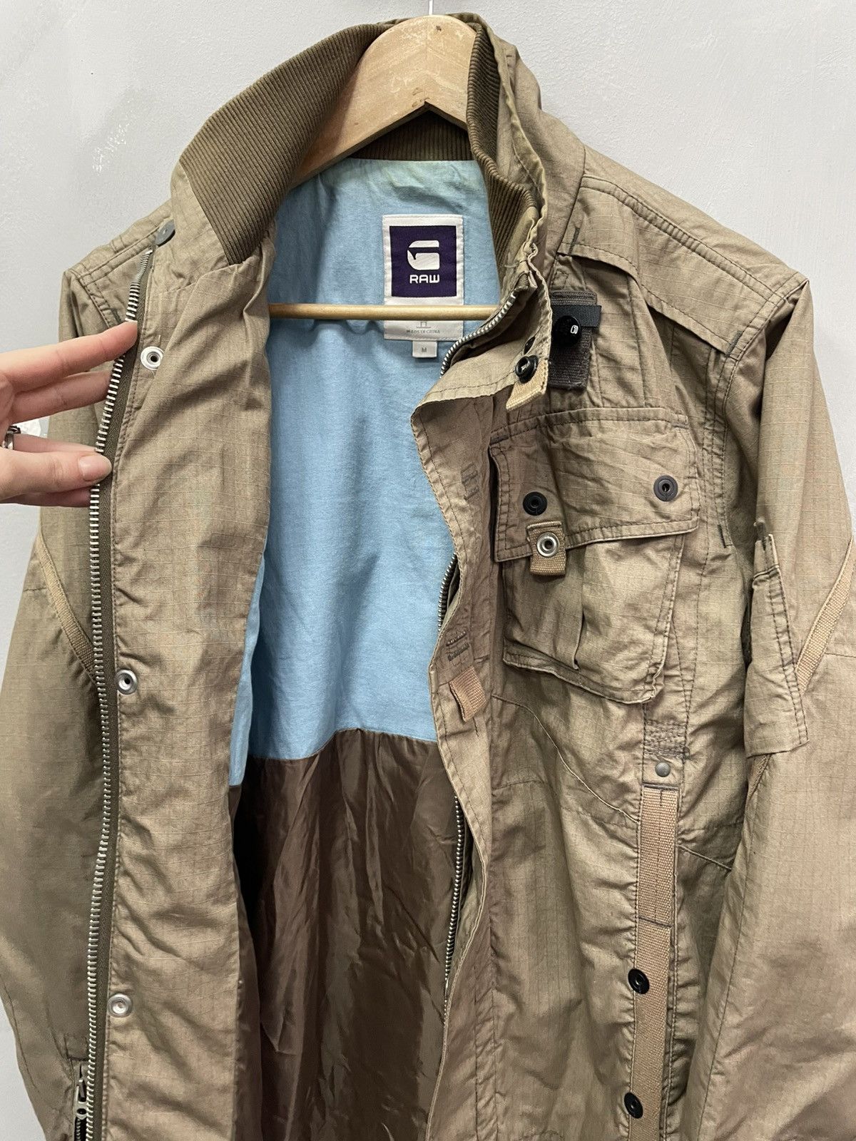 G-Star G star raw cargo denim multi-pocket jacket diesel style y2k Size US M / EU 48-50 / 2 - 8 Thumbnail
