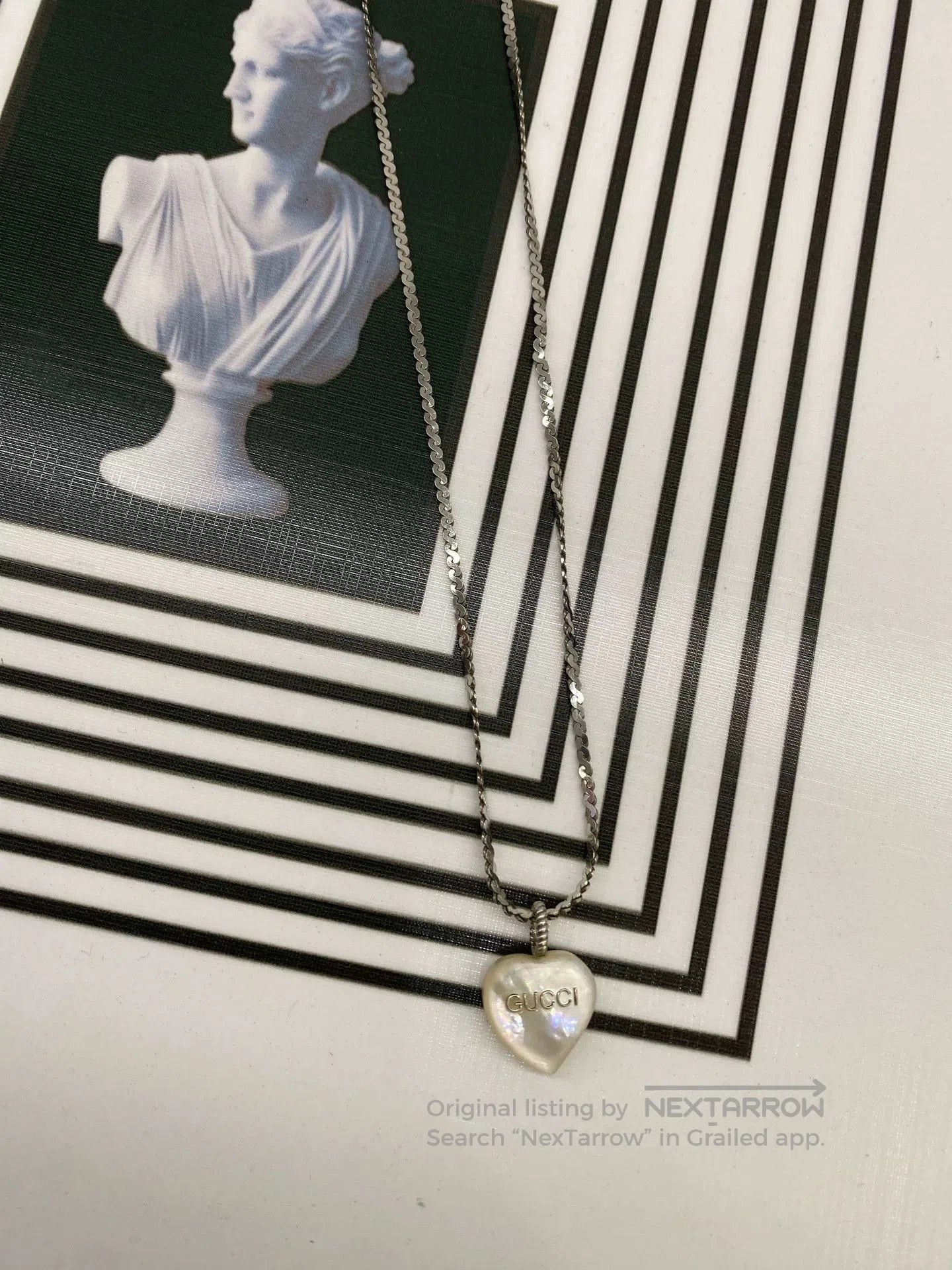 Gucci Gucci Heart Necklace 925 Silver. Size ONE SIZE - 5 Thumbnail