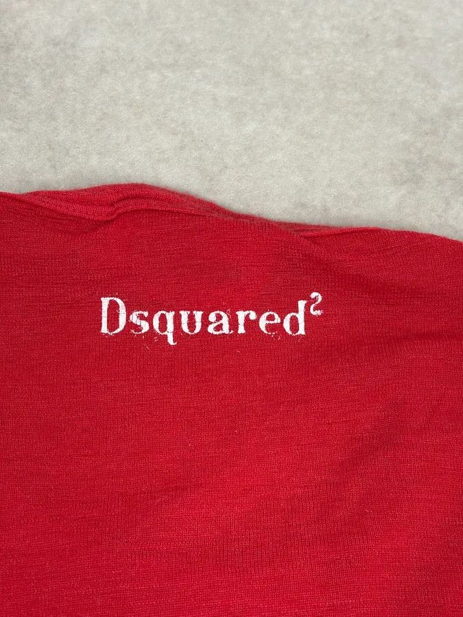 Dsquared2 AW2018 Dsquared2 Red Born To Ride T-Shirt Size US M / EU 48-50 / 2 - 9 Thumbnail