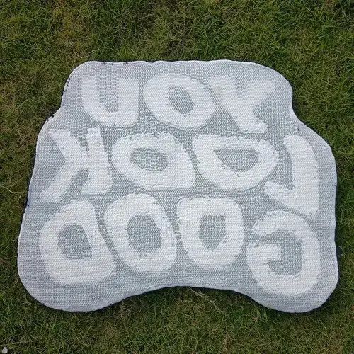Designer 50cmX60cm You Look Good Soft Rug Size ONE SIZE - 2 Thumbnail
