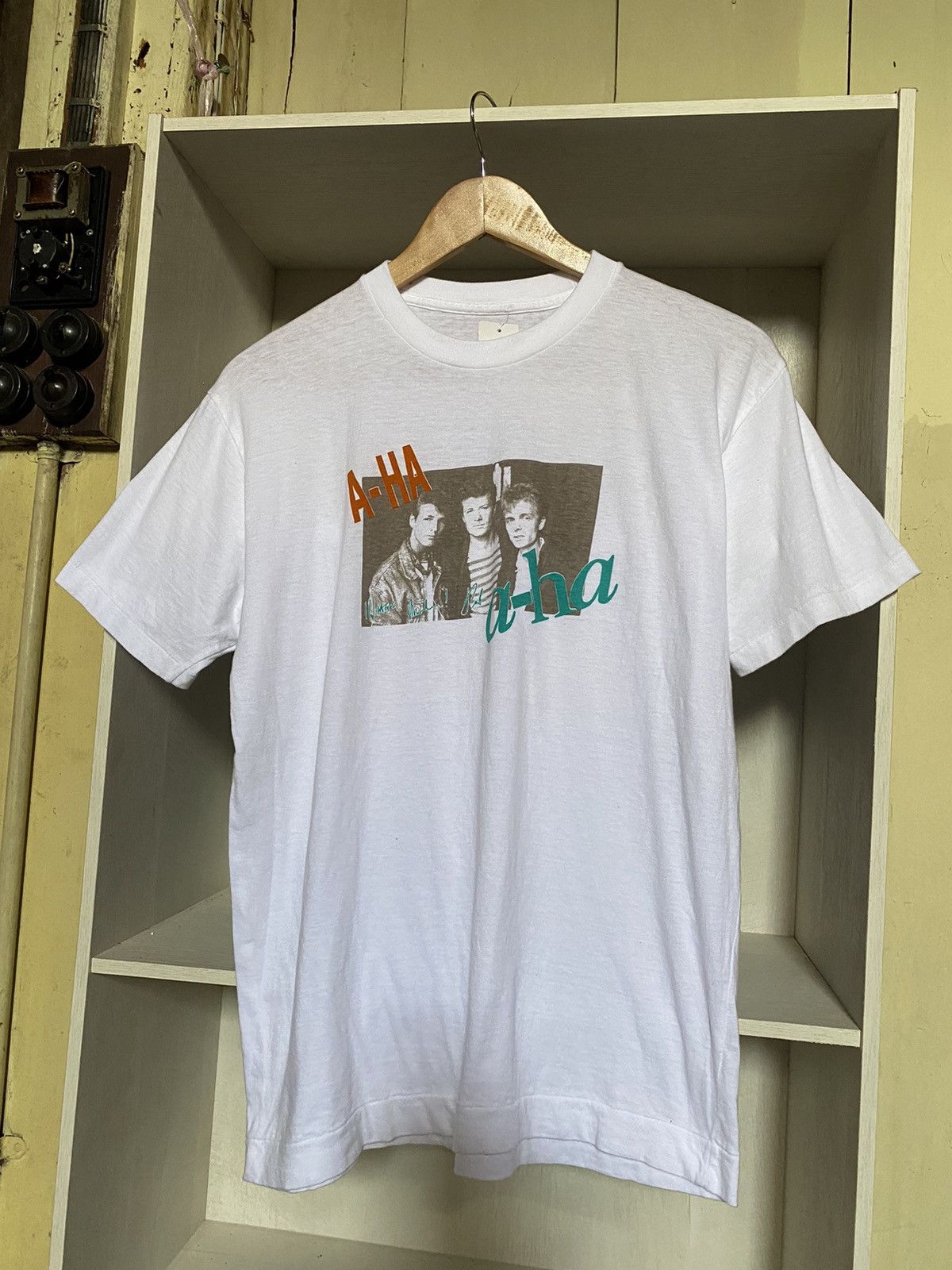 Band Tees × Vintage Vintage band tee Aha tour 1987 Size US M / EU 48-50 / 2 - 1 Thumbnail
