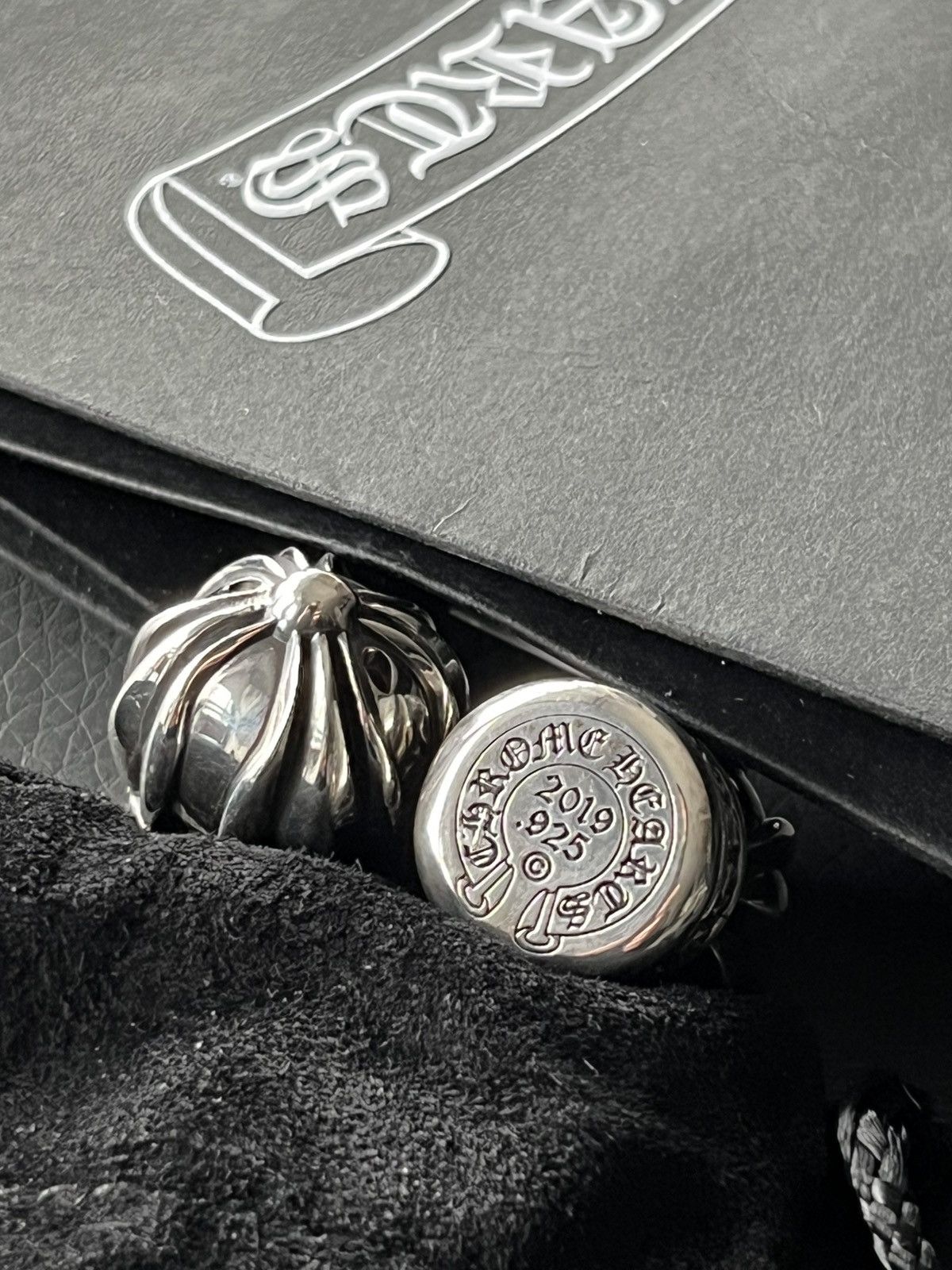 Chrome Hearts Super Rare ♰ ♰ ♰ Chrome Hearts ♰ ♰ ♰ Logo Home Full Set Size ONE SIZE - 5 Thumbnail