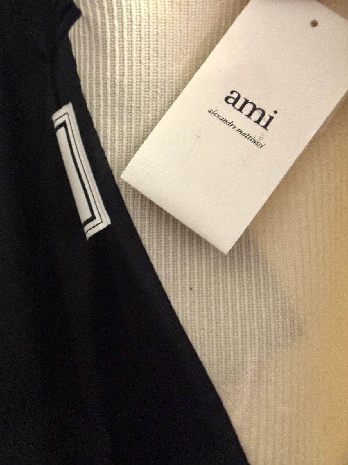 AMI Ami Paris runway fw20 cream wool coat 42 xxs men Size US XS / EU 42 / 0 - 7 Thumbnail