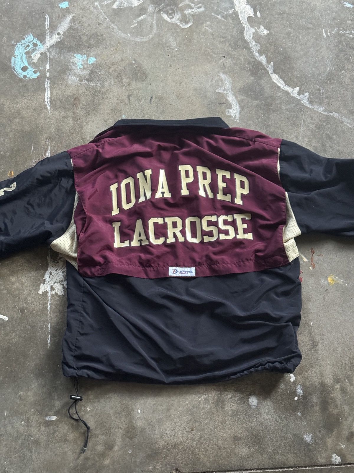 Boathouse Black Lacrosse Varsity Jacket Size US M / EU 48-50 / 2 - 6 Thumbnail