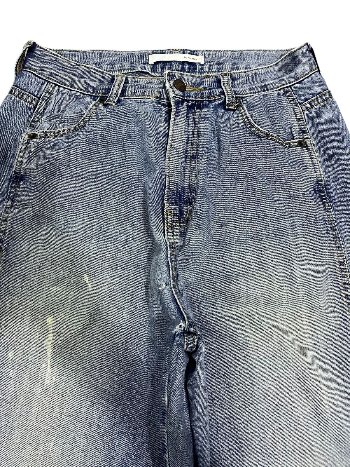 If Six Was Nine × Japanese Brand × Le Grande Bleu (L.G.B.) BAGGY💥 JAPANESE BRAND Y2K WASHED BLUE DENIM PANTS Size US 29 - 2 Thumbnail