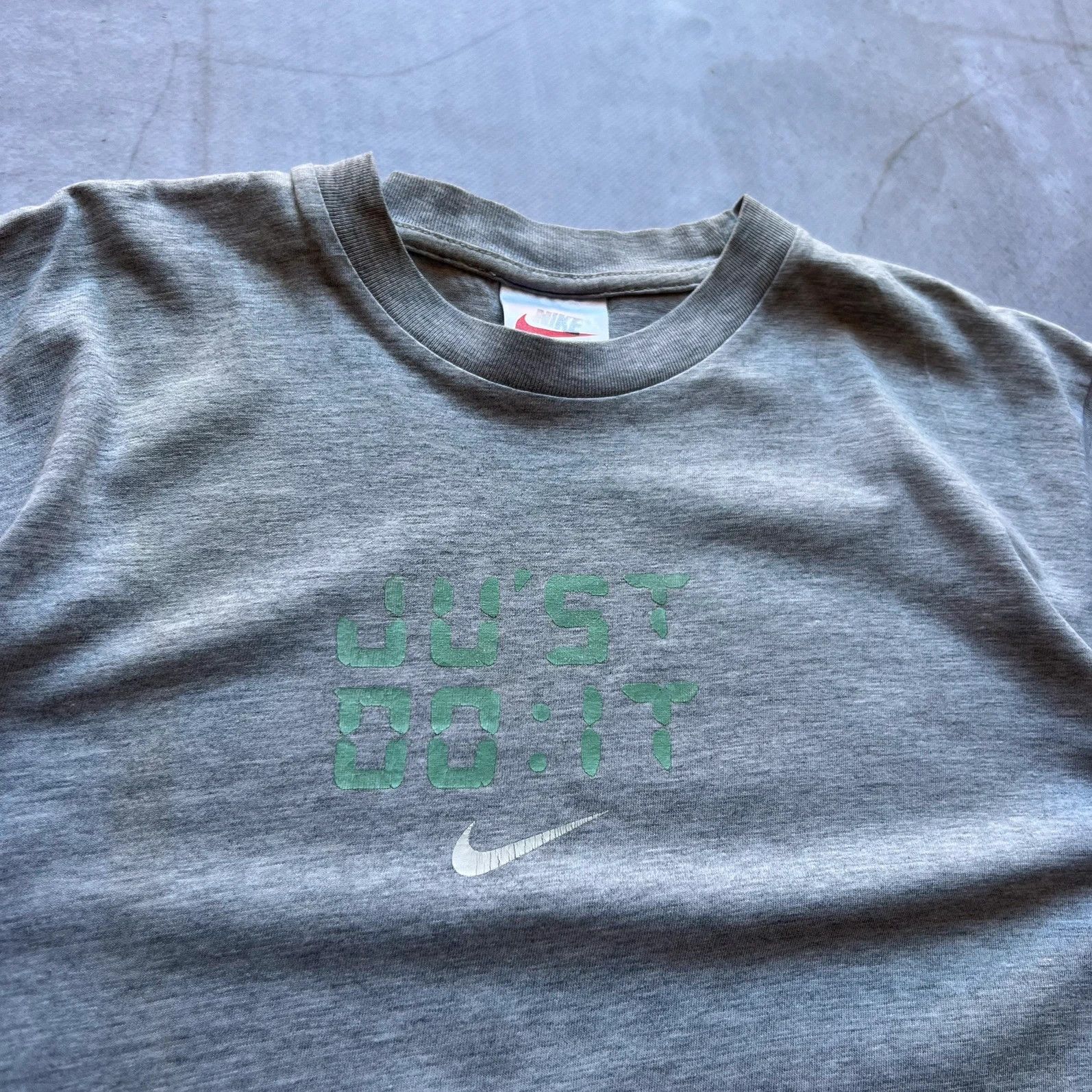 Nike vintage 90s NIKE Just Do It T shirt retro rare tee 00s Size US S / EU 44-46 / 1 - 4 Thumbnail