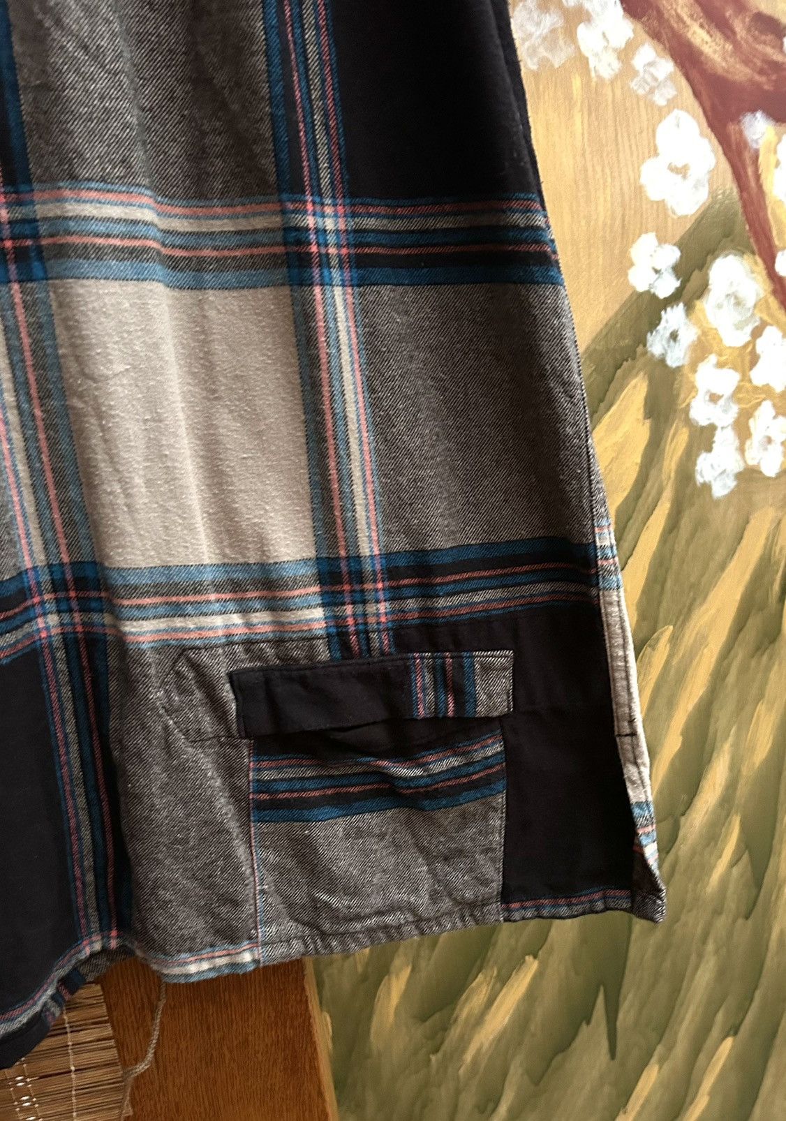 Engineered Garments Engineered Garments Round Collar Big Plaid Flannel Shirt Size US L / EU 52-54 / 3 - 5 Thumbnail