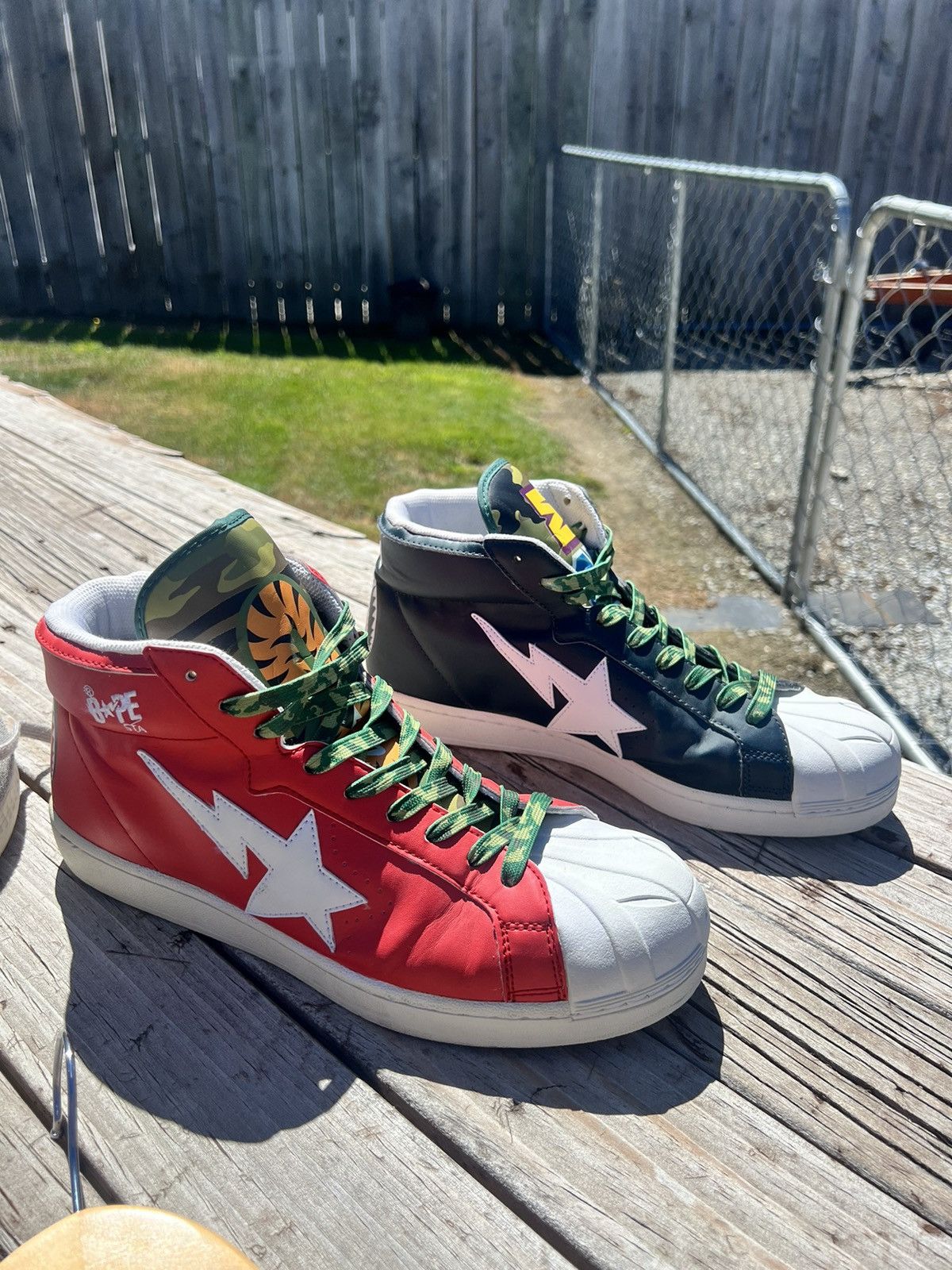 Bape Shark Skullsta Hi | Grailed