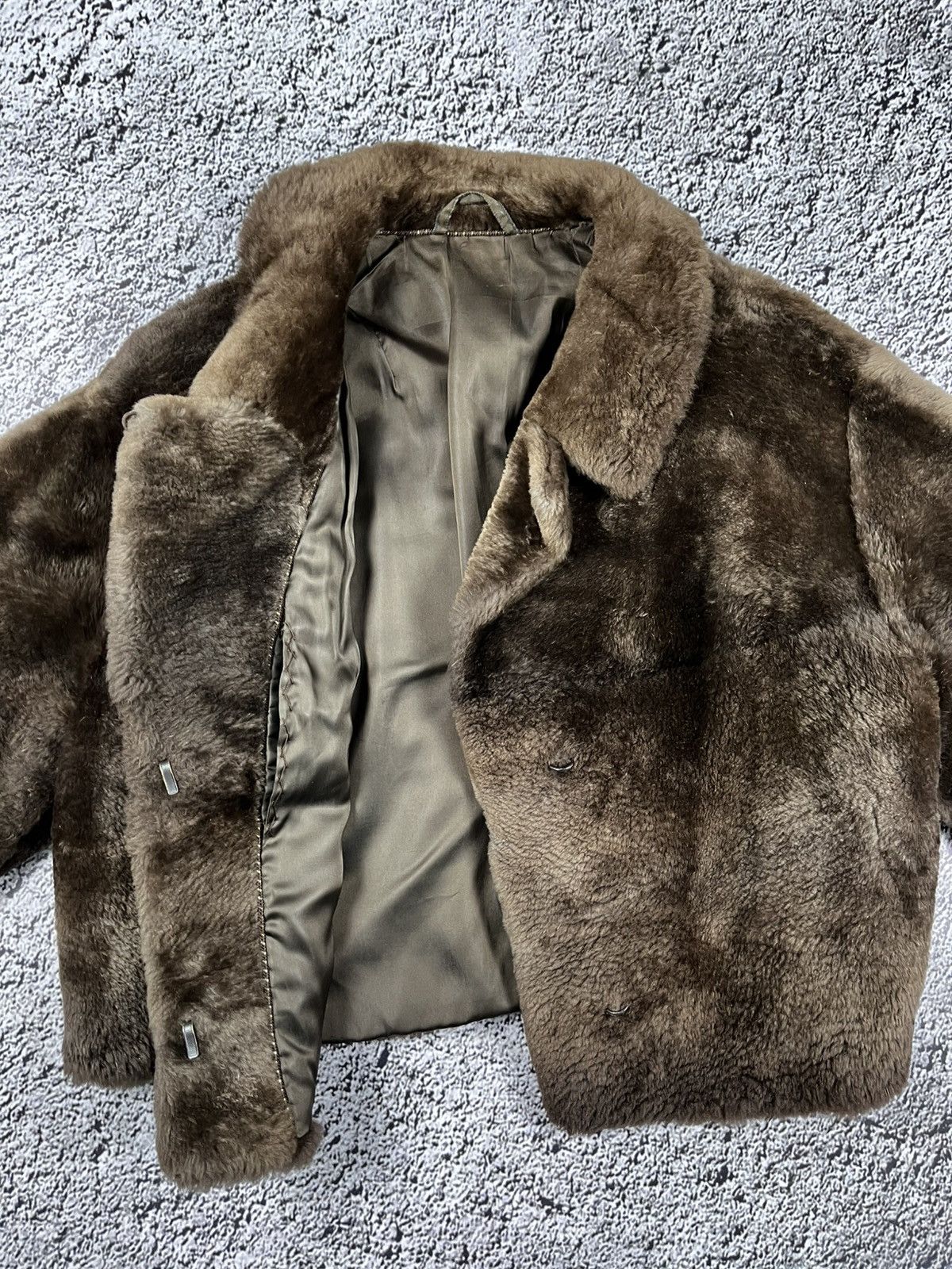 Vintage Vintage Y2K real Fur cropped coat jacket AvantGarde 0Os Size S / US 4 / IT 40 - 7 Thumbnail