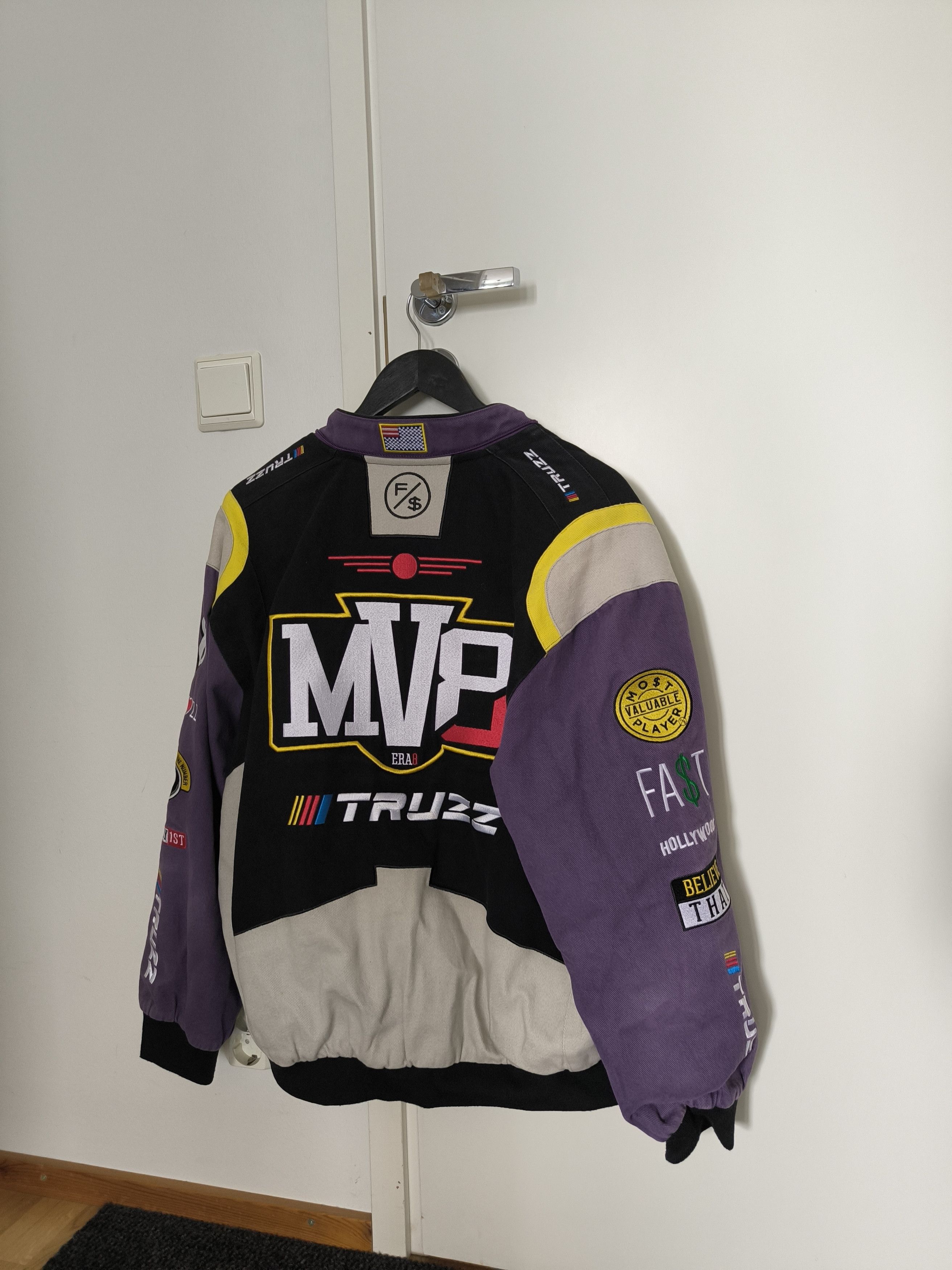 Sniper Gang Sniper Gang Racing Jacket - Purple - NASCAR Style Size US L / EU 52-54 / 3 - 2 Thumbnail