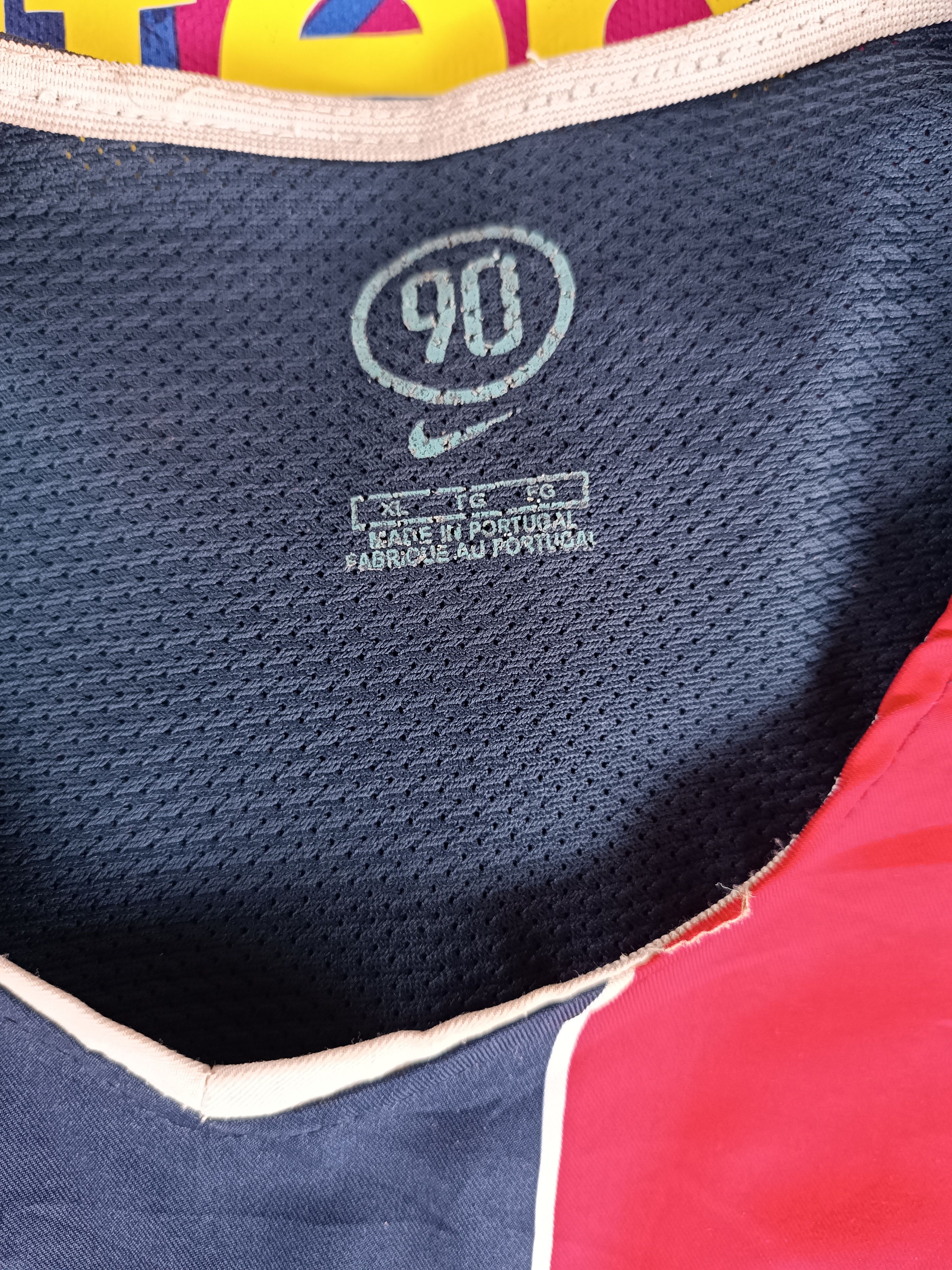 Nike × Vintage VINTAGE PSG 2002/03 NIKE FOOTBALL HOME JERSEY Size US XL / EU 56 / 4 - 12 Thumbnail