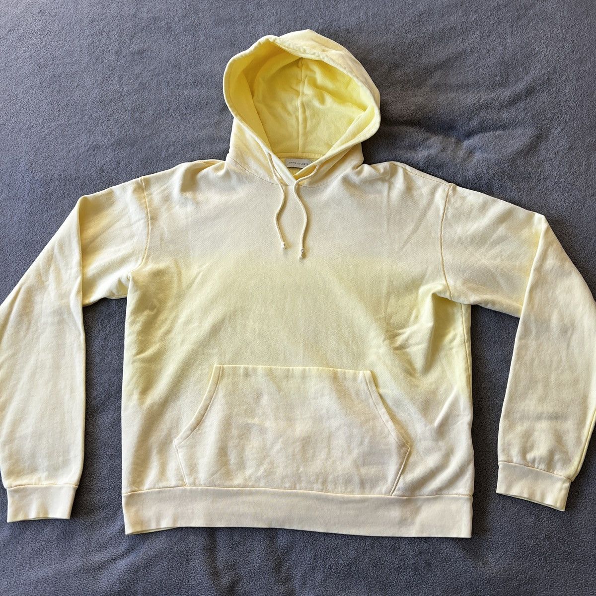 John Elliott John Elliott Beach Hoodie Sulphur Yellow Size US XL / EU 56 / 4 - 1 Thumbnail