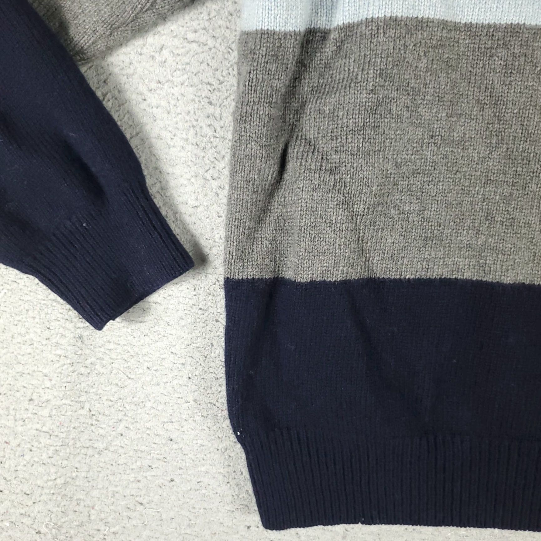 Brooks Brothers VINTAGE Brooks Brothers Sweater Mens XL Blue Wool Knit Pullover 1/4 Zip Classic Modern Preppy Size US XL / EU 56 / 4 - 3 Thumbnail