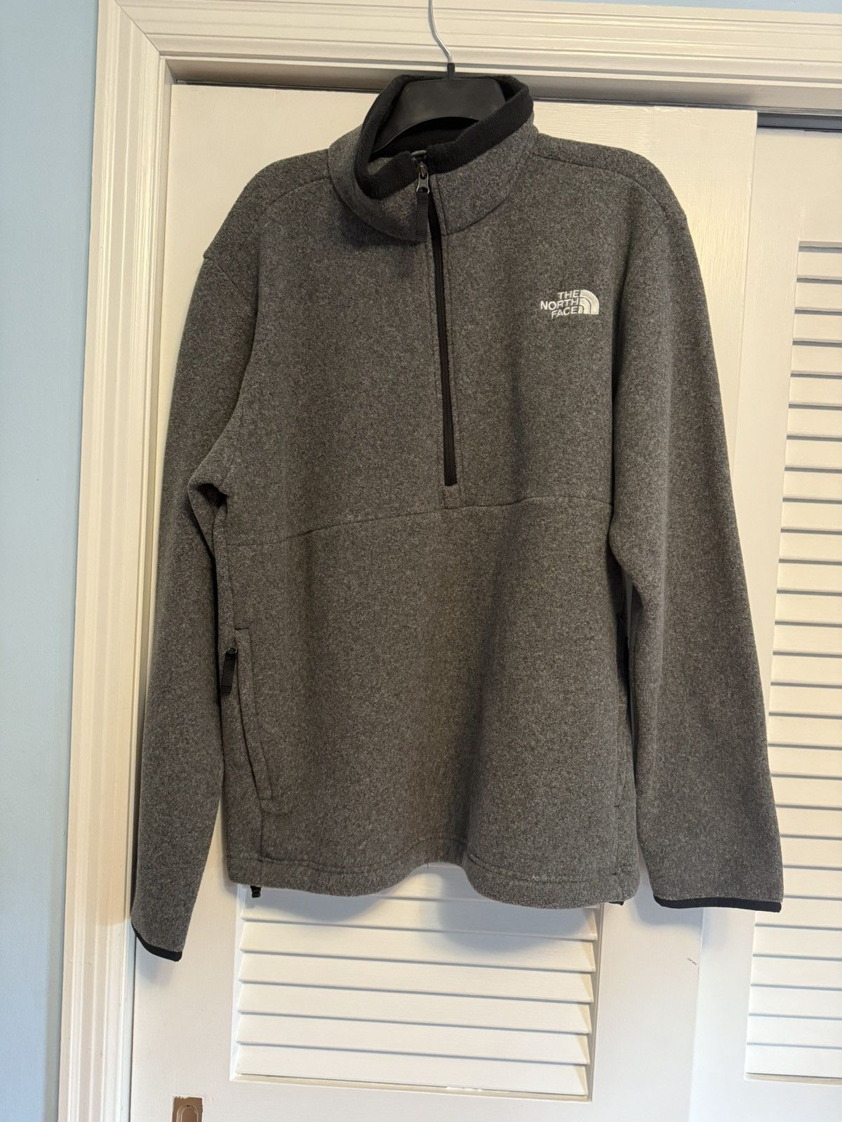 The North Face Grey North Face Fleece Pullover Size US L / EU 52-54 / 3 - 1 Thumbnail