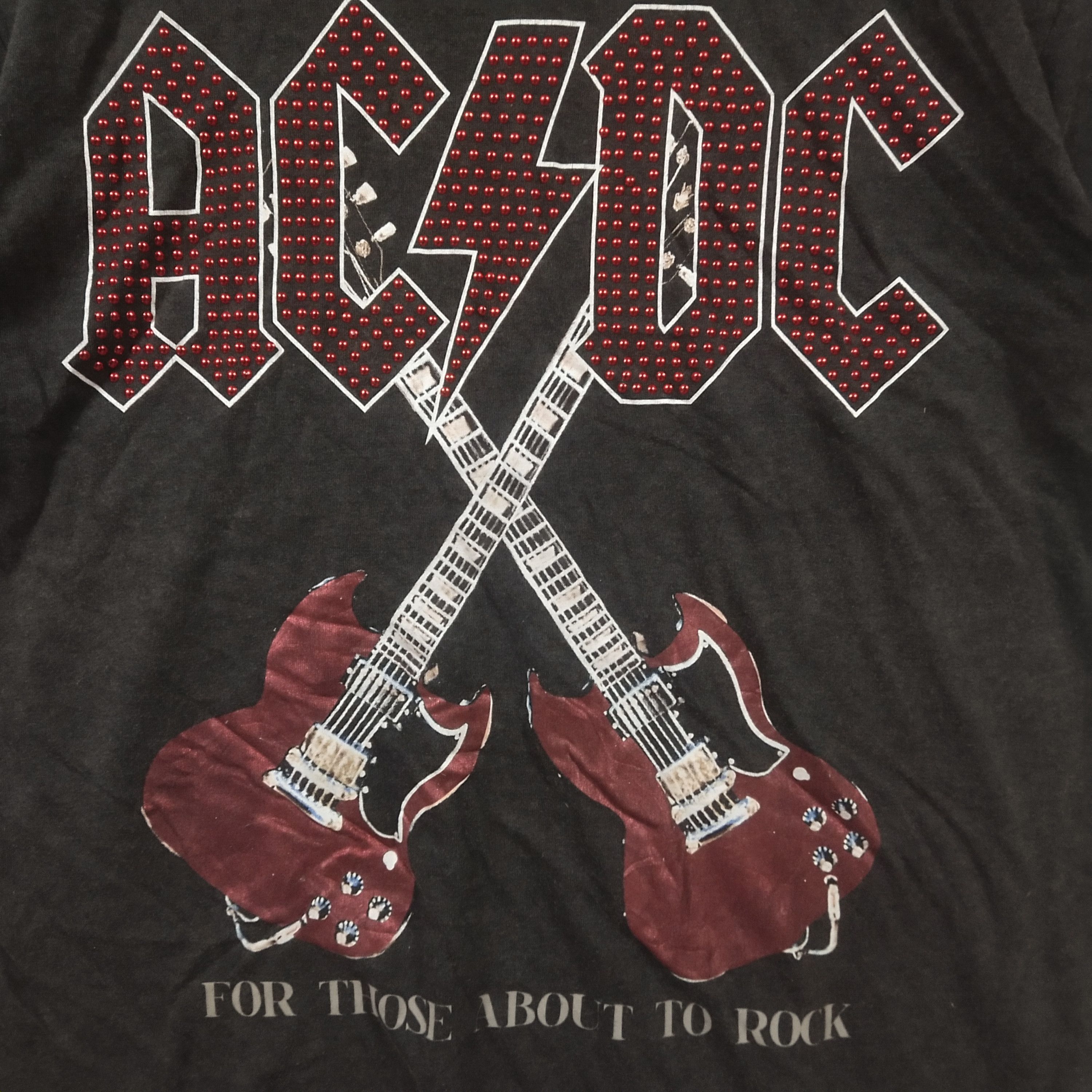 Band Tees ACDC For Those About To Rock Size US S / EU 44-46 / 1 - 3 Thumbnail