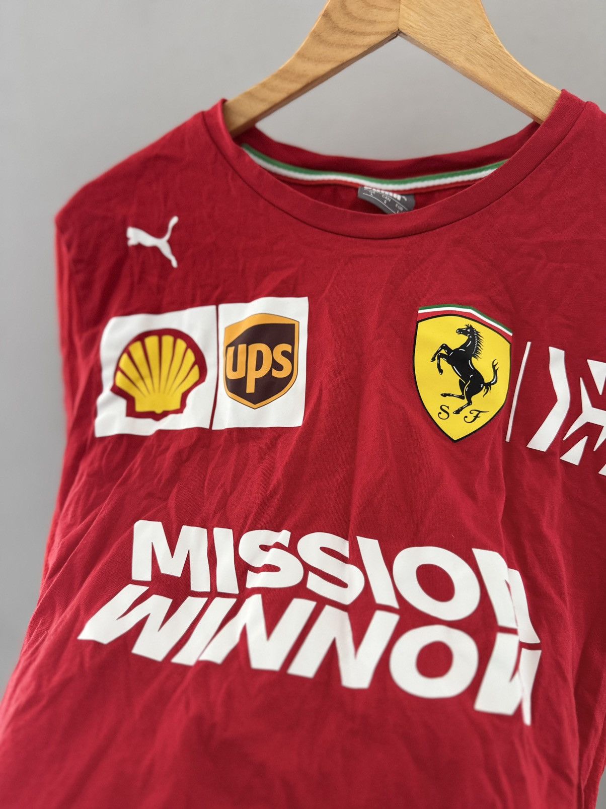Ferrari × Puma Tee Ferrari Puma Red jersey Size US L / EU 52-54 / 3 - 6 Thumbnail