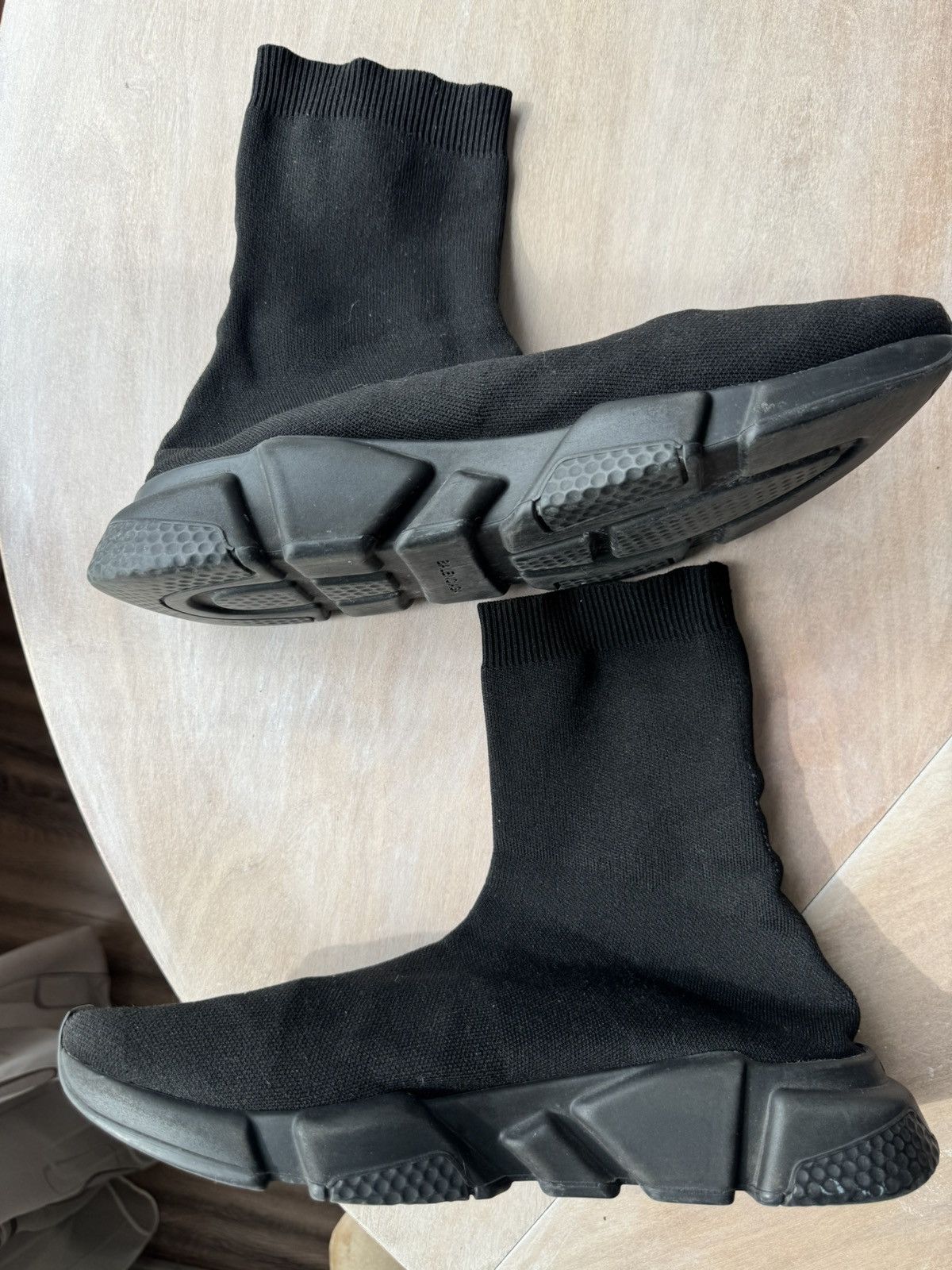 Balenciaga Balenciaga Speed Trainer Knit Runners – 2018, Black Size US 11.5 / EU 44-45 - 1 Thumbnail
